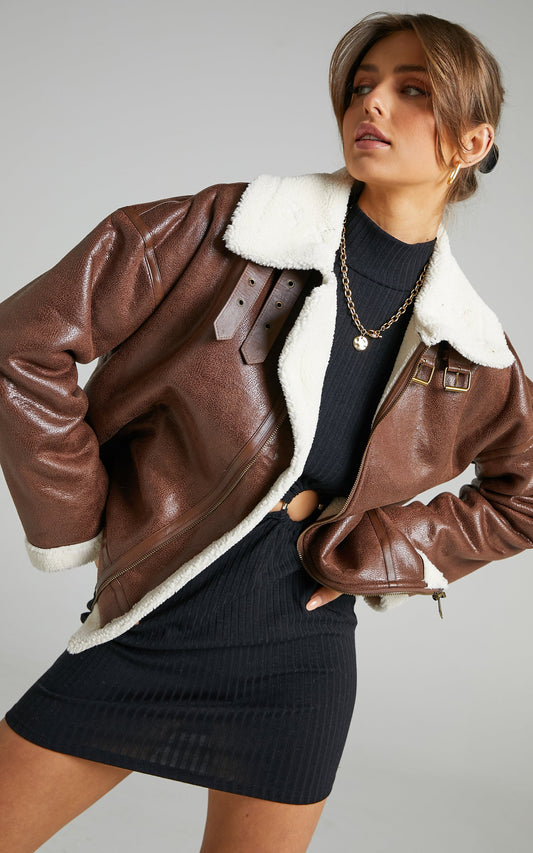 Lioness - Heiress Jacket in Brown