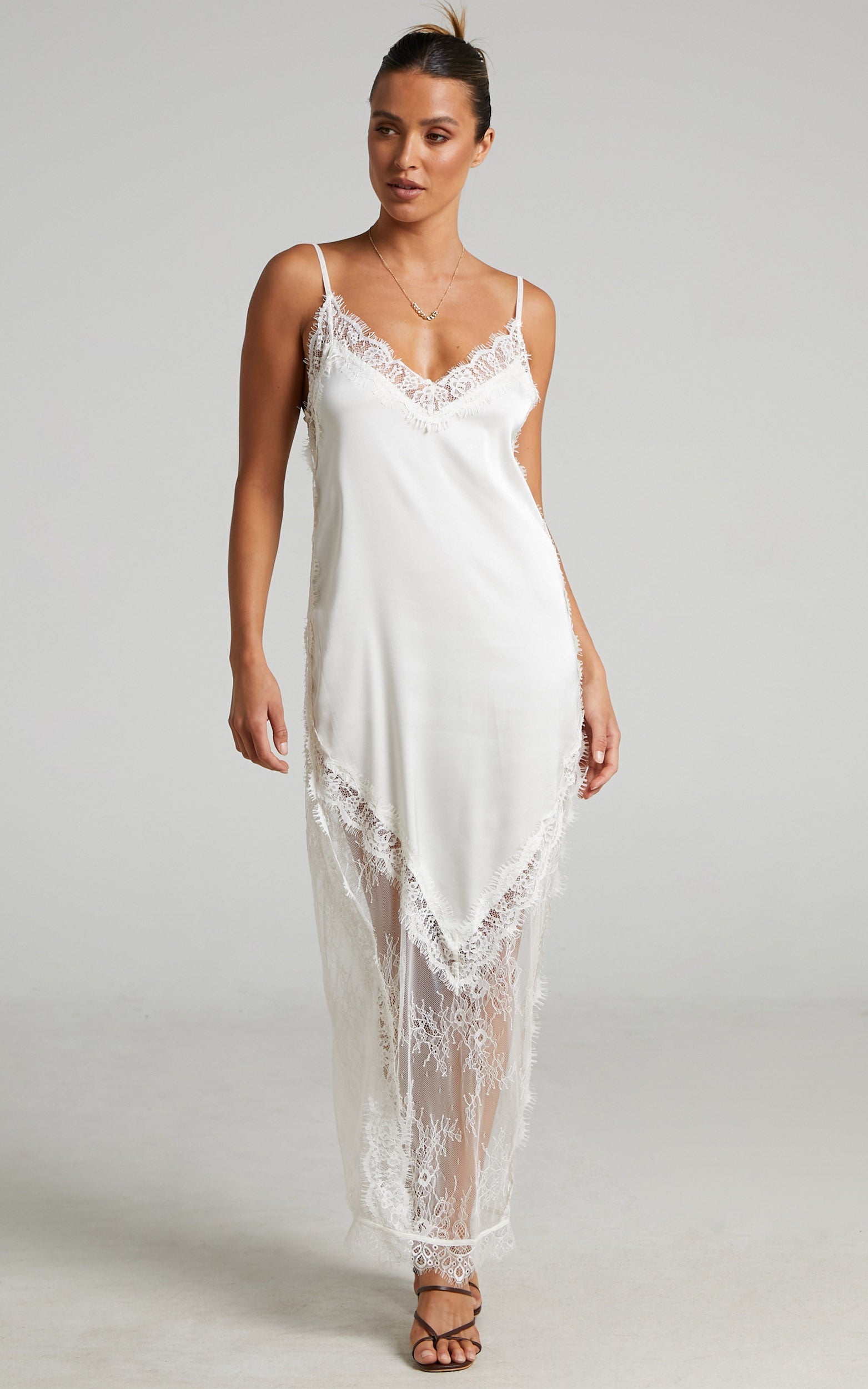 Lioness - Hideaway Maxi Dress in Ivory