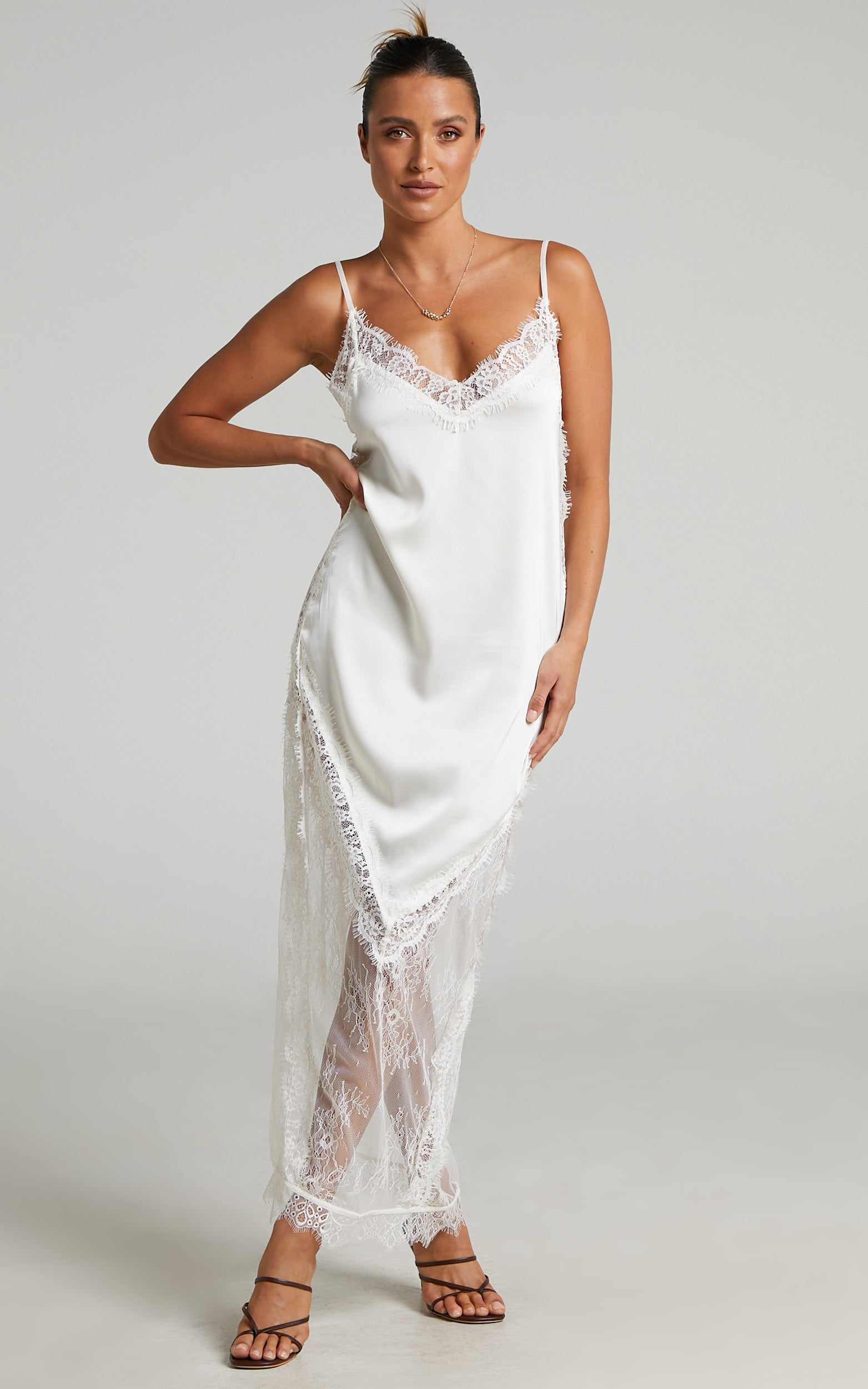 Lioness - Hideaway Maxi Dress in Ivory