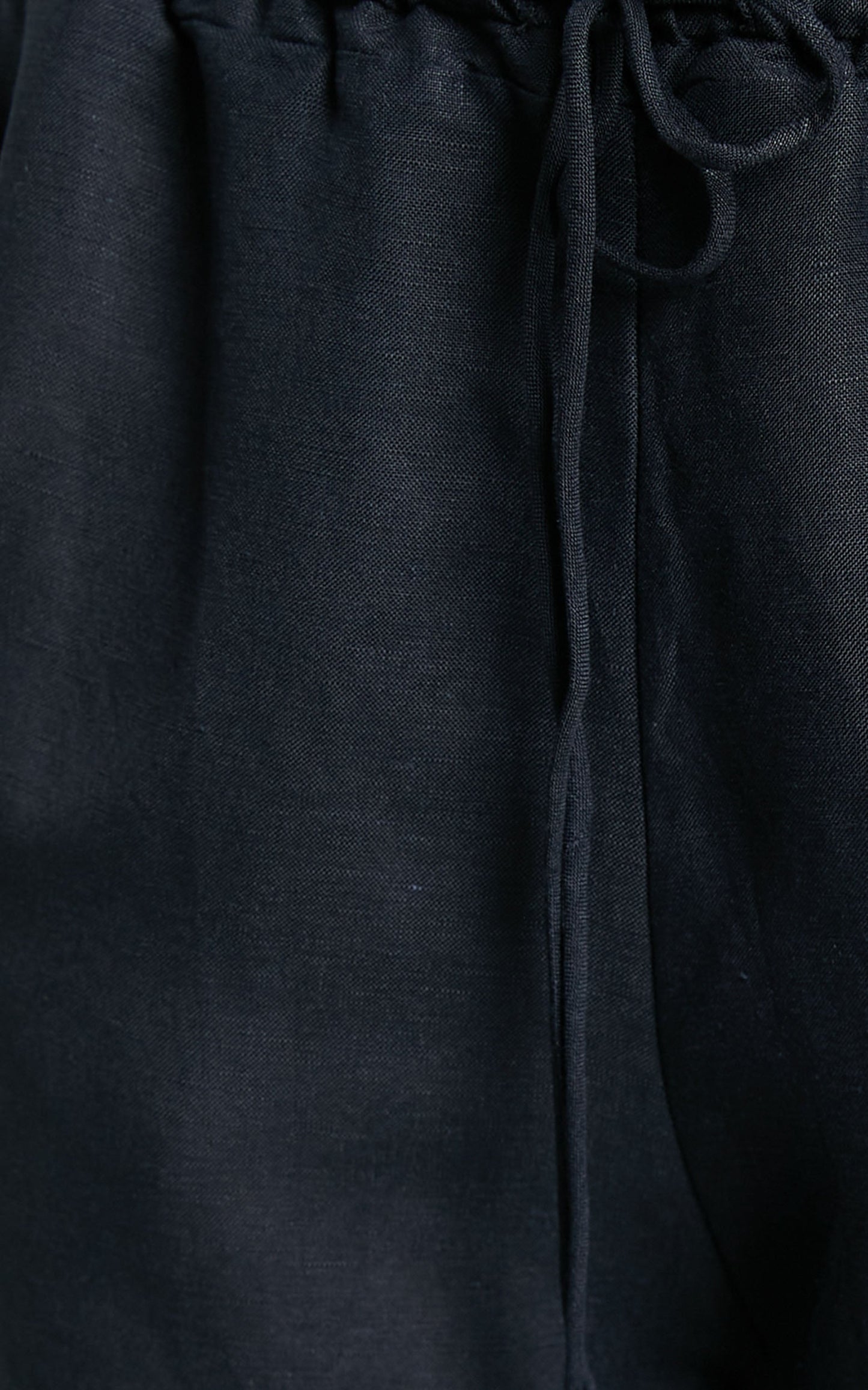 Lioness - La Palma Linen Look Drawstring Pants in Berkeley Blue