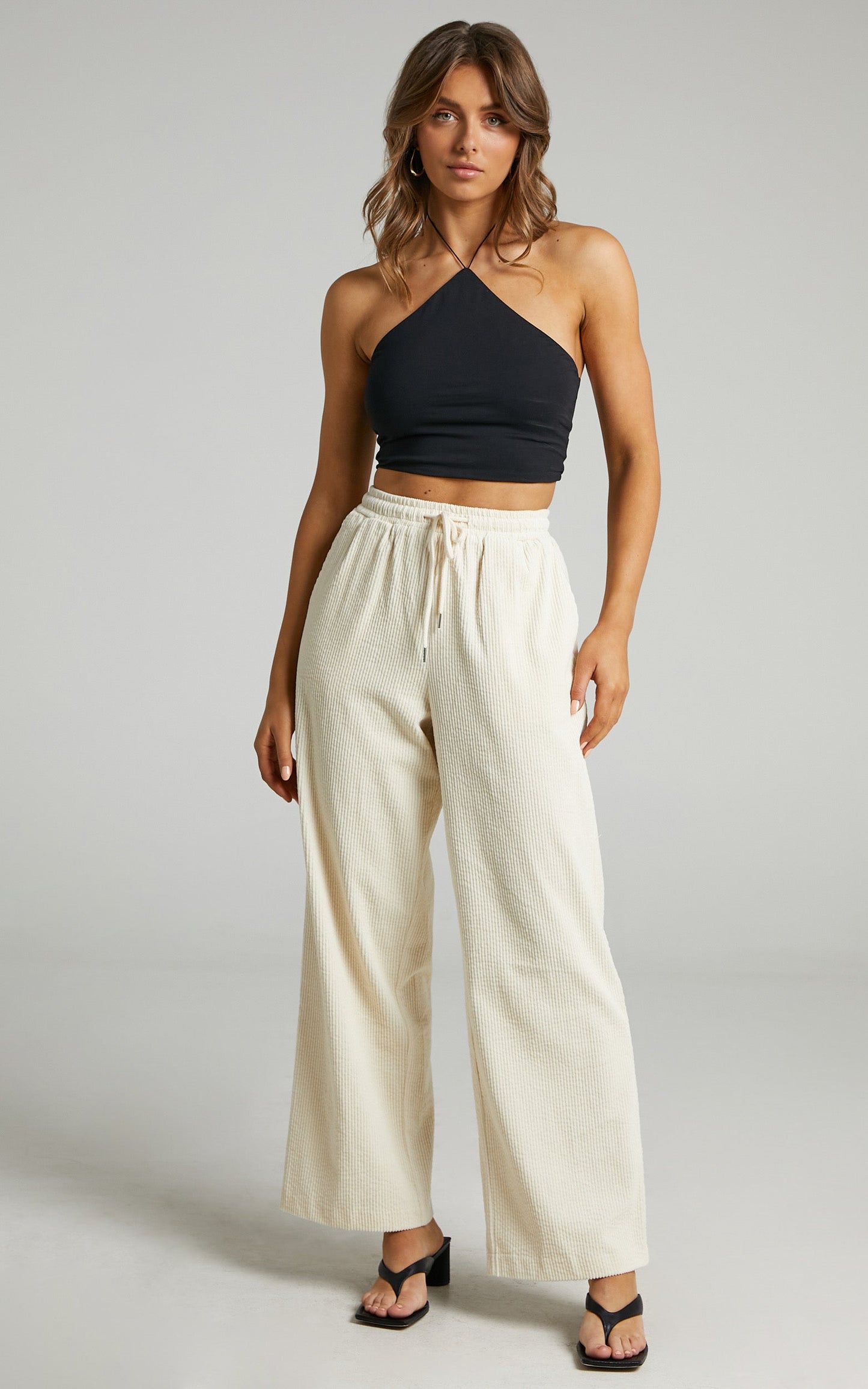 Lioness - Nikita Cord Pant in Cream