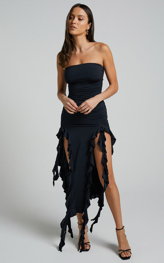 Lioness - Rendezvous Dress in Licorice