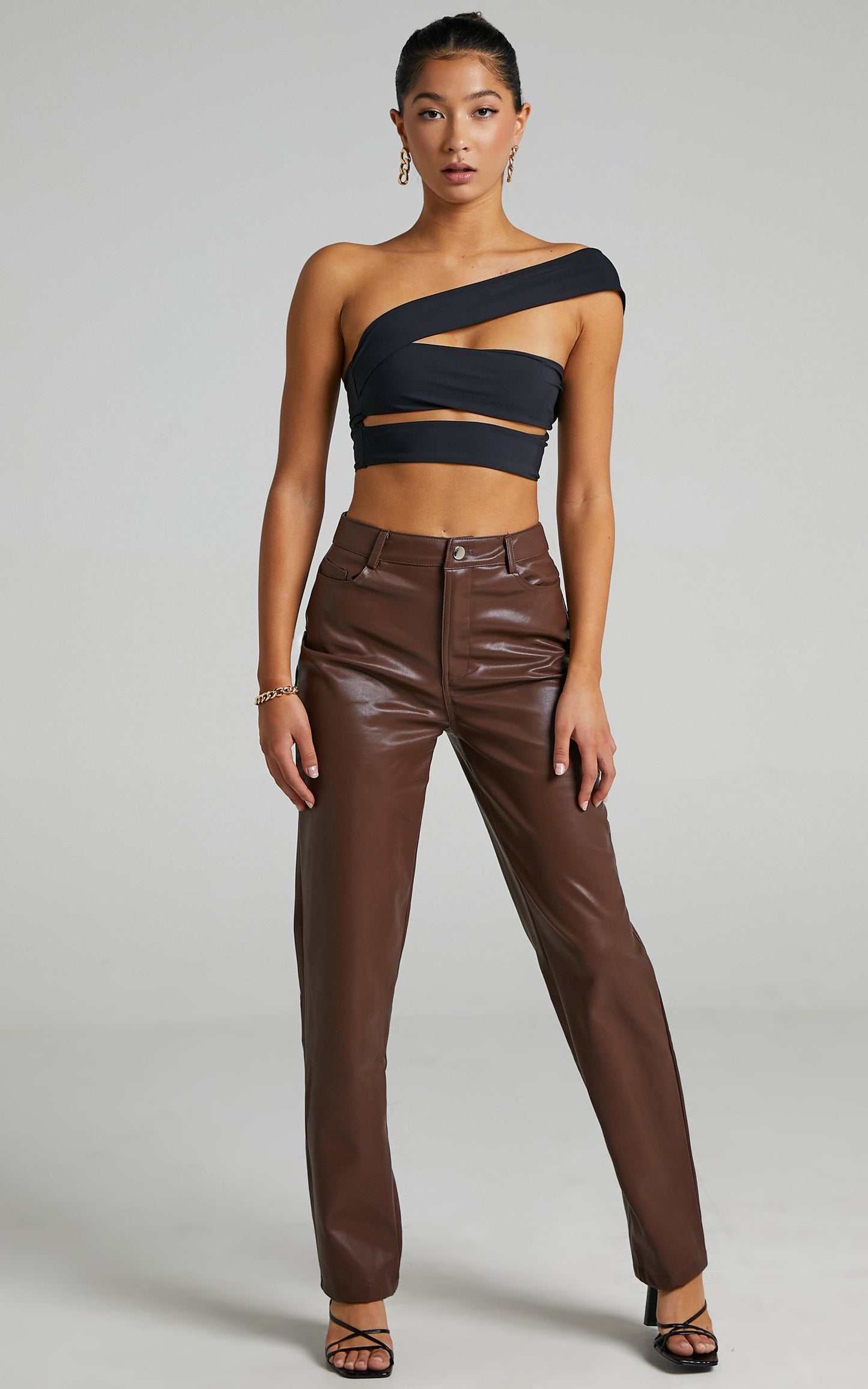 Lioness - Rocket Crop Top in Black