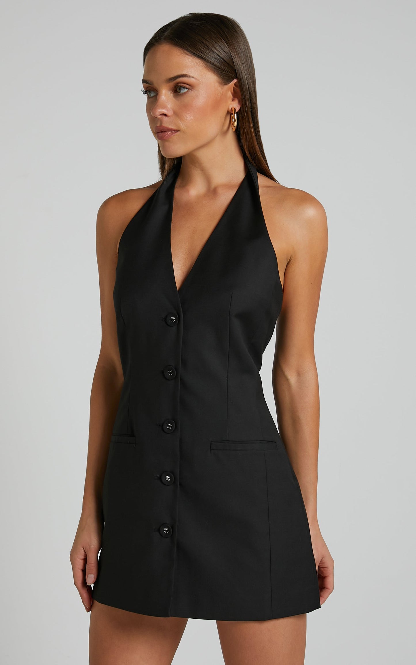 Lioness - Sevigny Mini Dress in Onyx