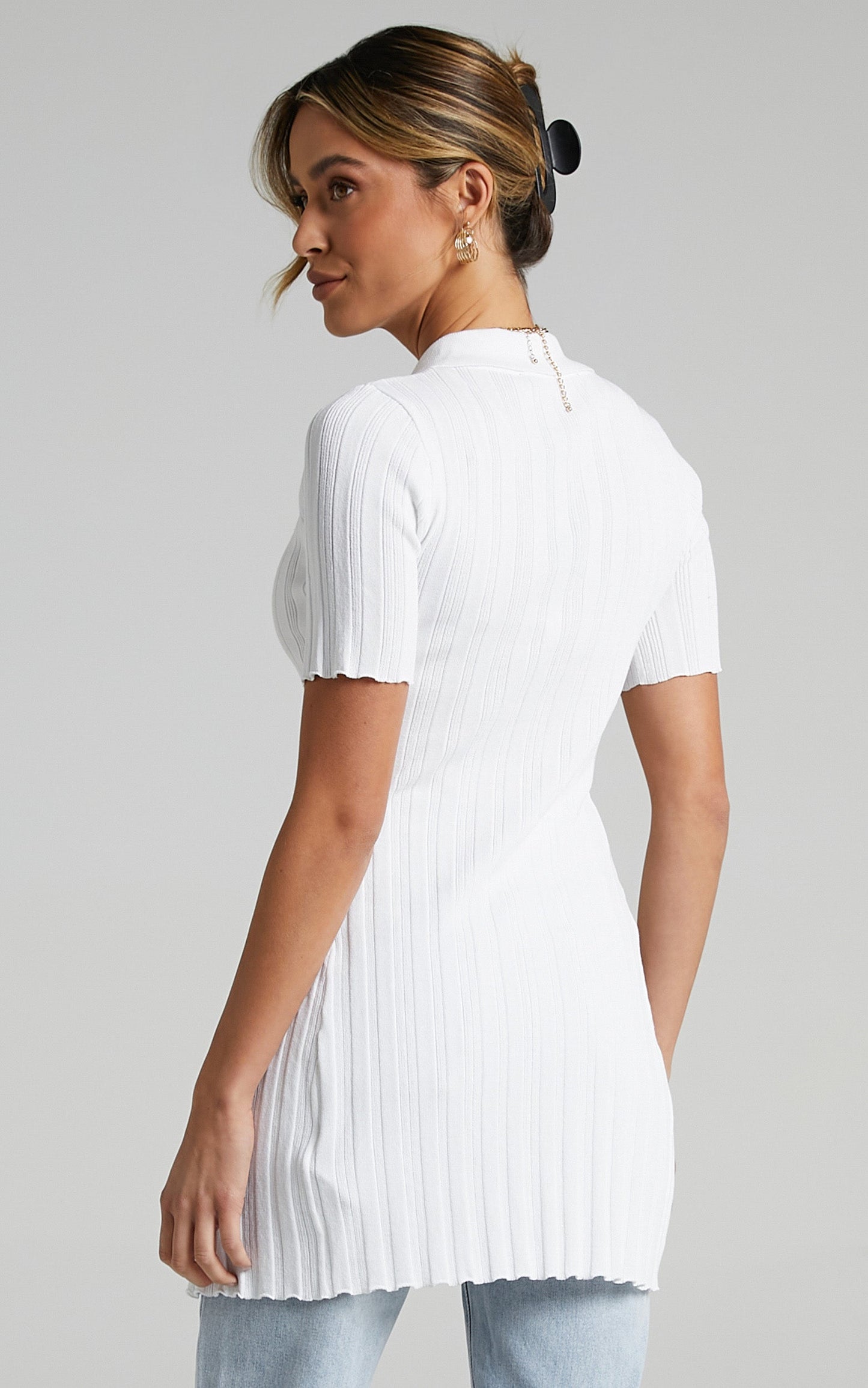 Lioness - Silverlake Cardi Top in White