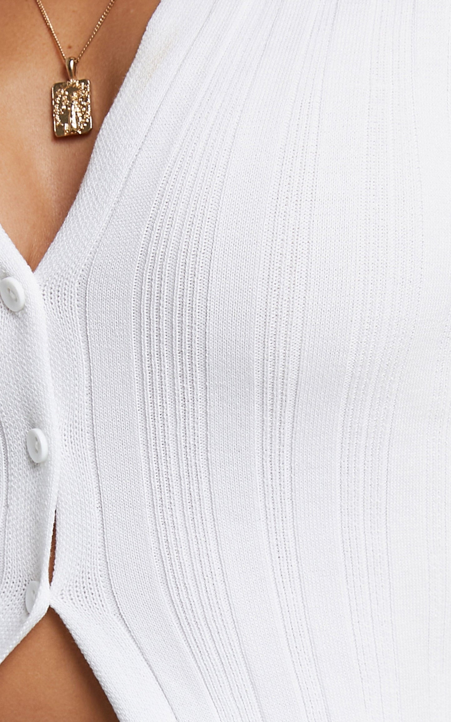 Lioness - Silverlake Cardi Top in White