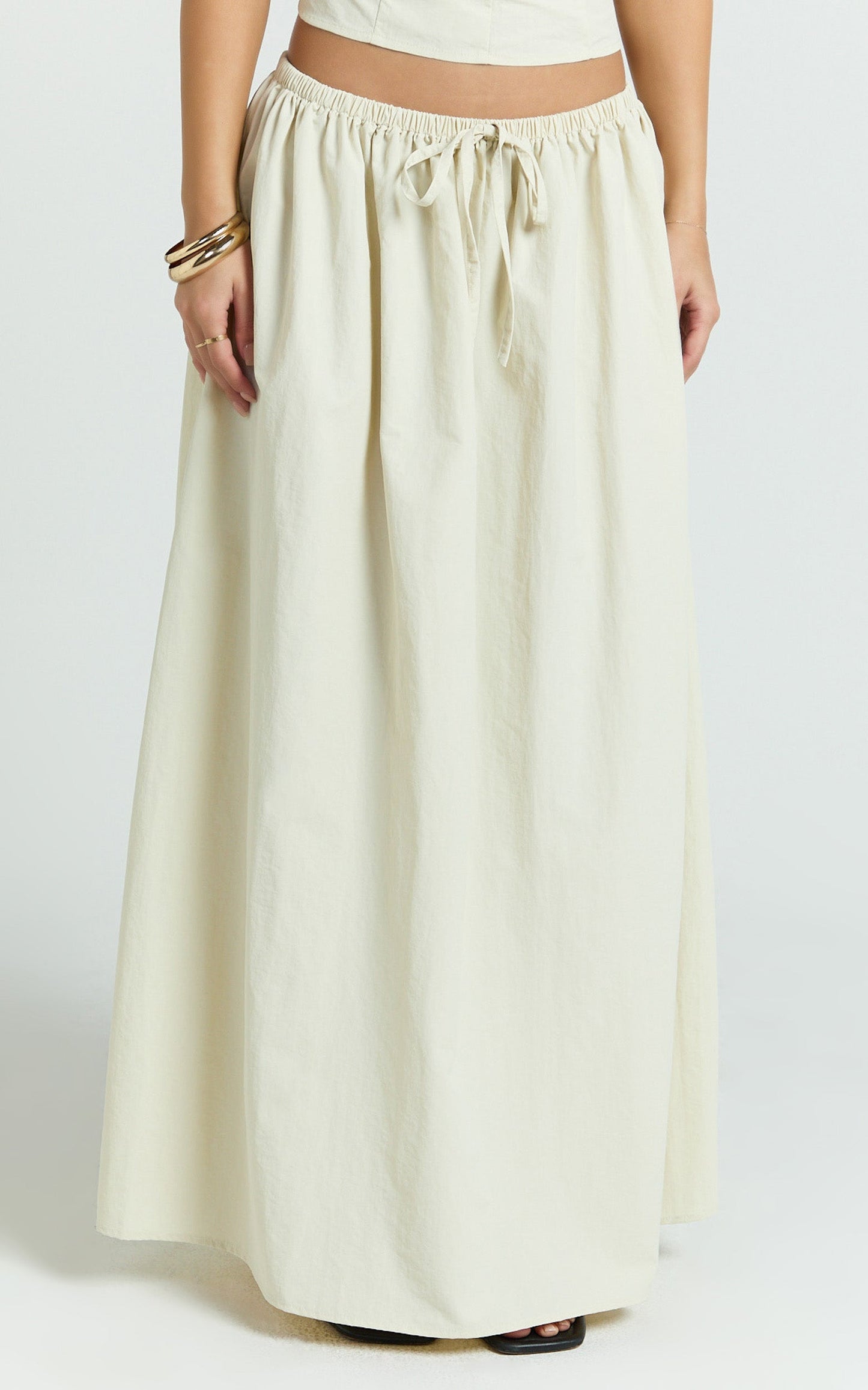 Lioness - Sweet Escape Maxi Skirt in Oyster