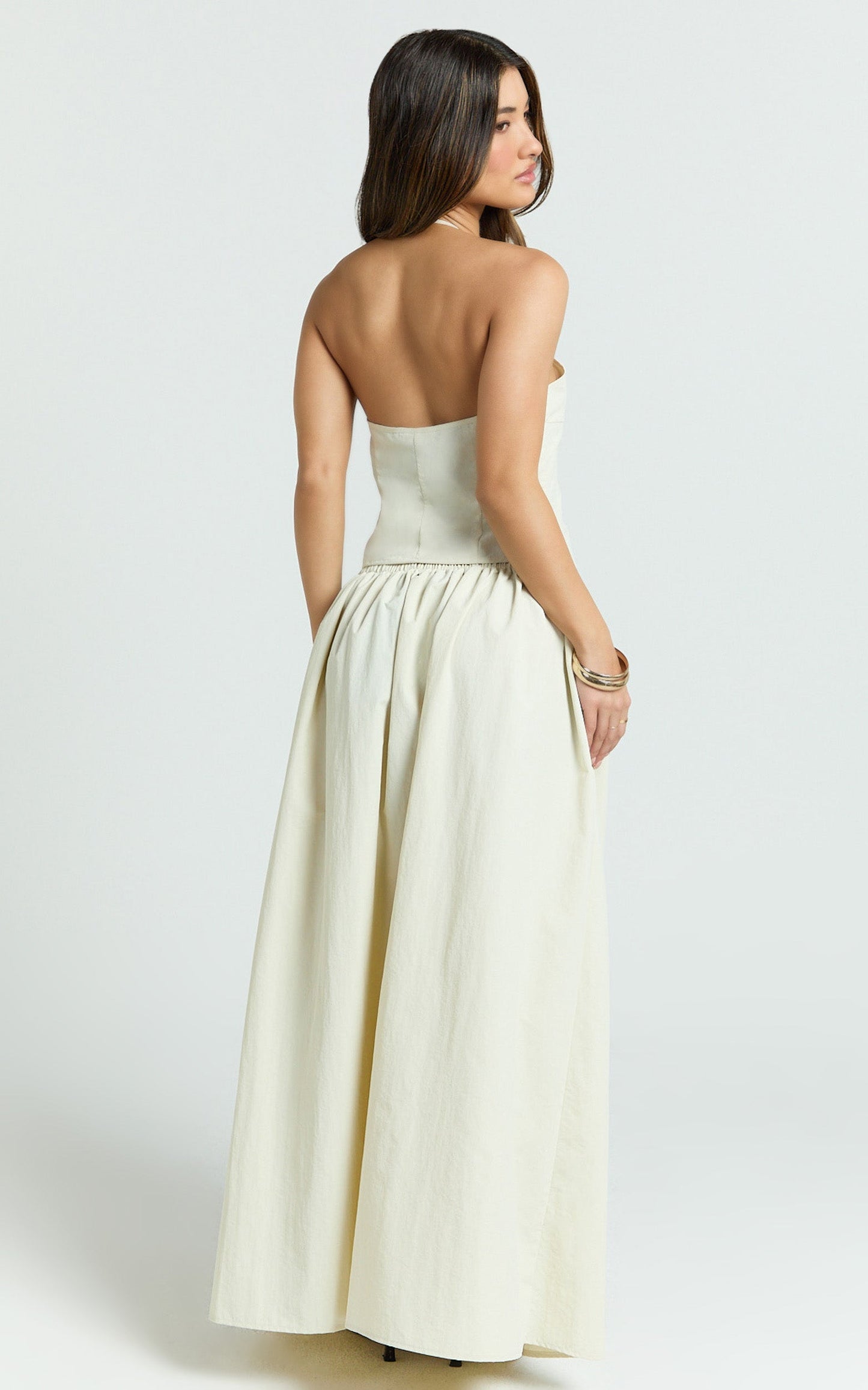 Lioness - Sweet Escape Maxi Skirt in Oyster