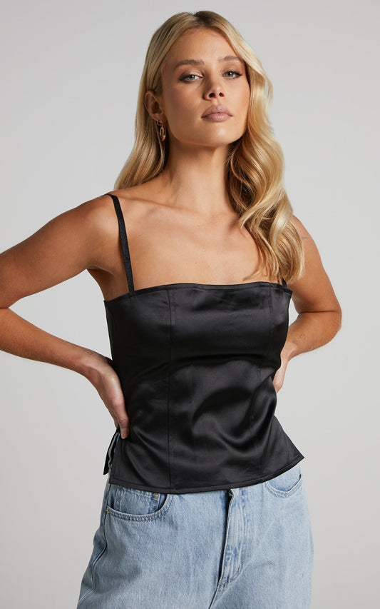 Lioness - The Muse Corset in LICORICE