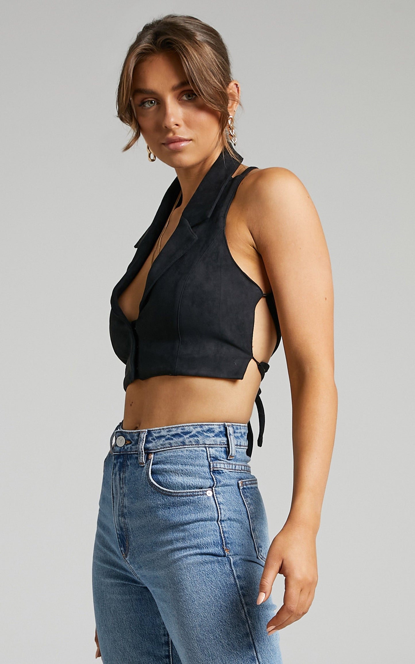Lioness - VIP Only Halter in Black
