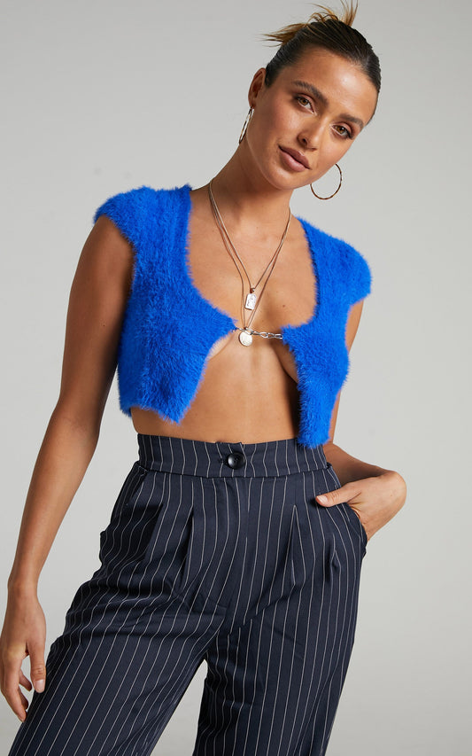 Lioness - Westside Crop in Blue