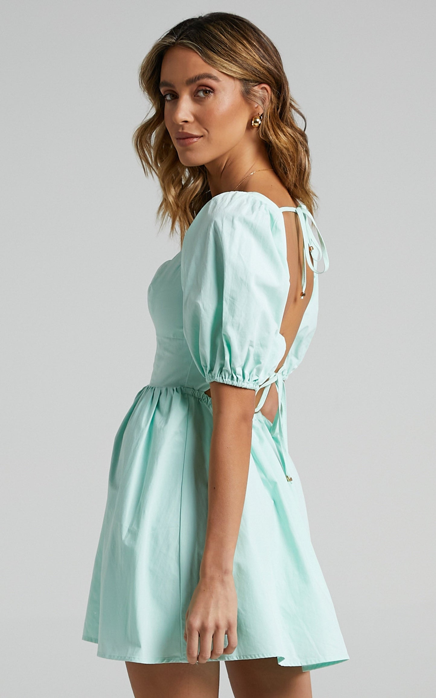 Liora Dress in Mint