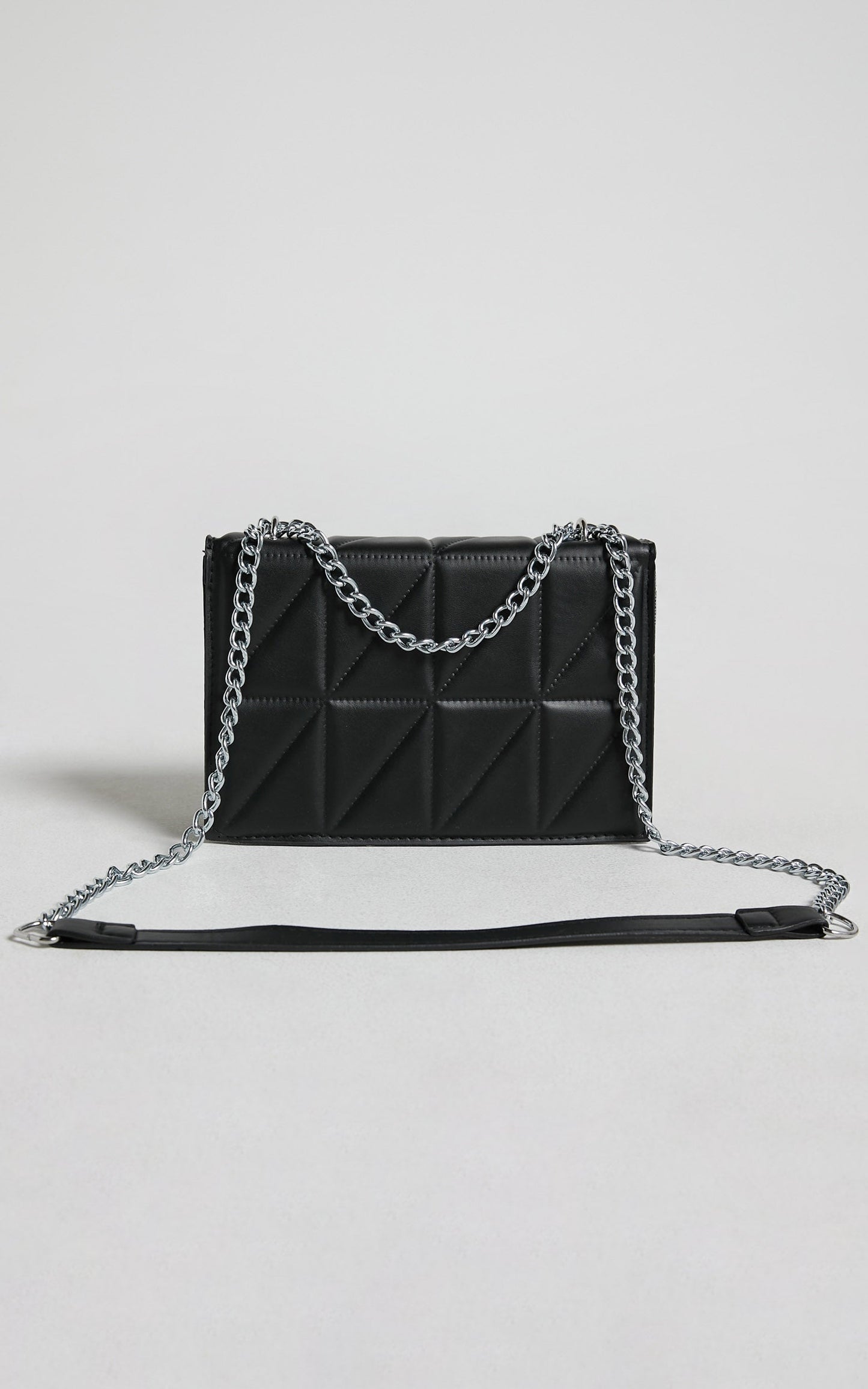 Lissa Bag in Black and Silver
