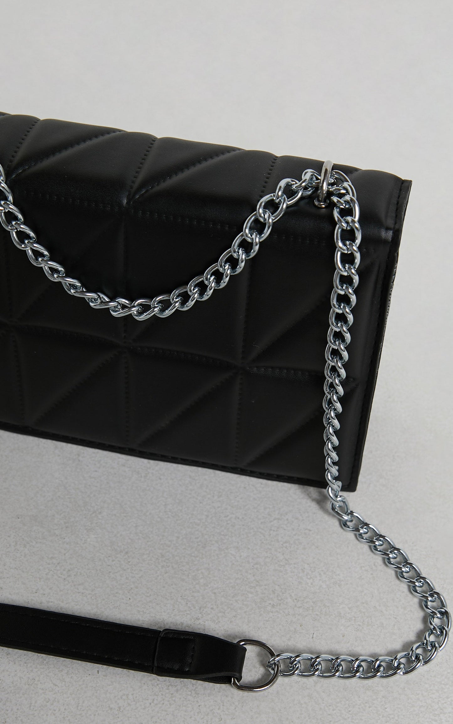 Lissa Bag in Black and Silver