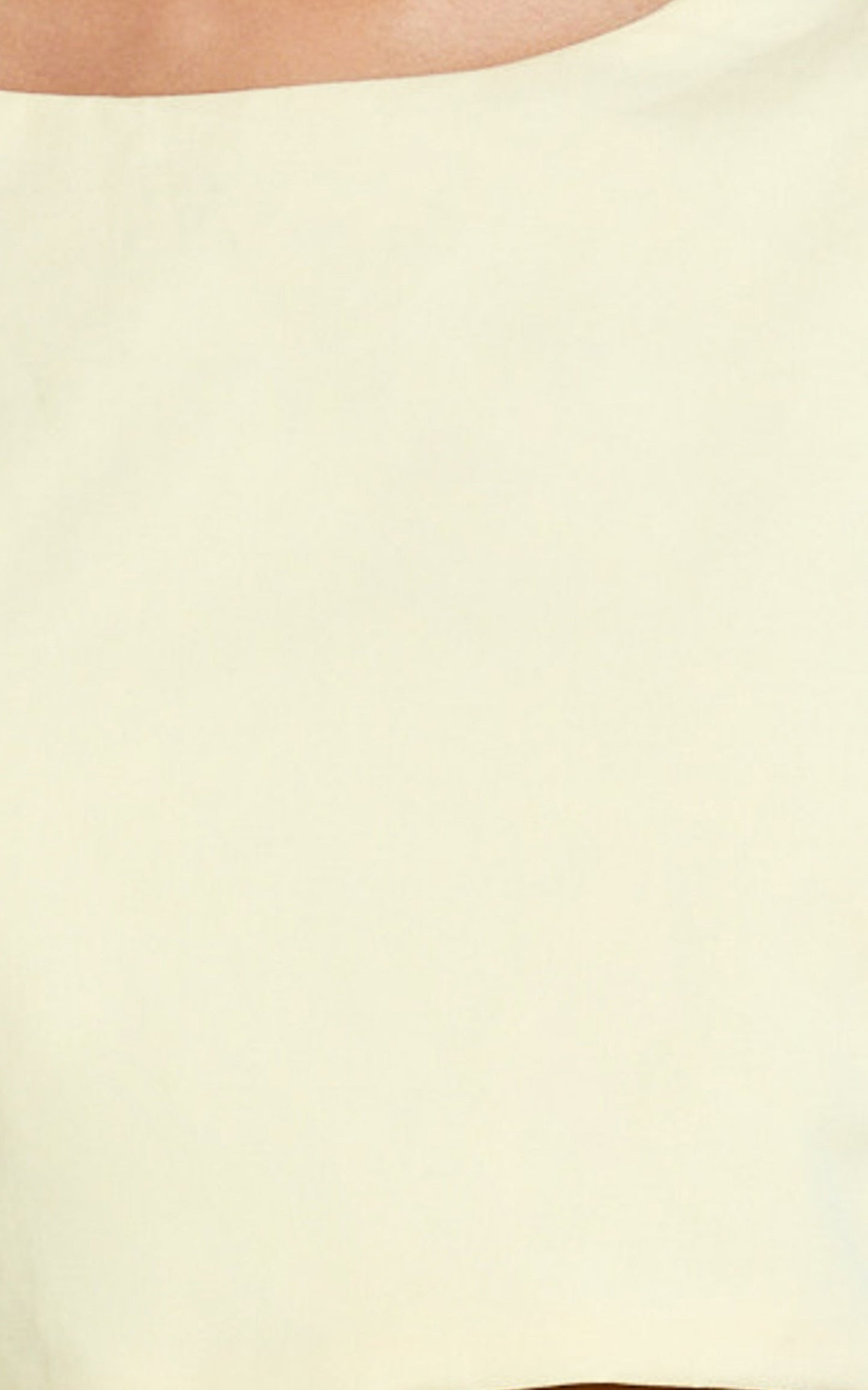 Loxley Top - Tie Up Top in Lemon