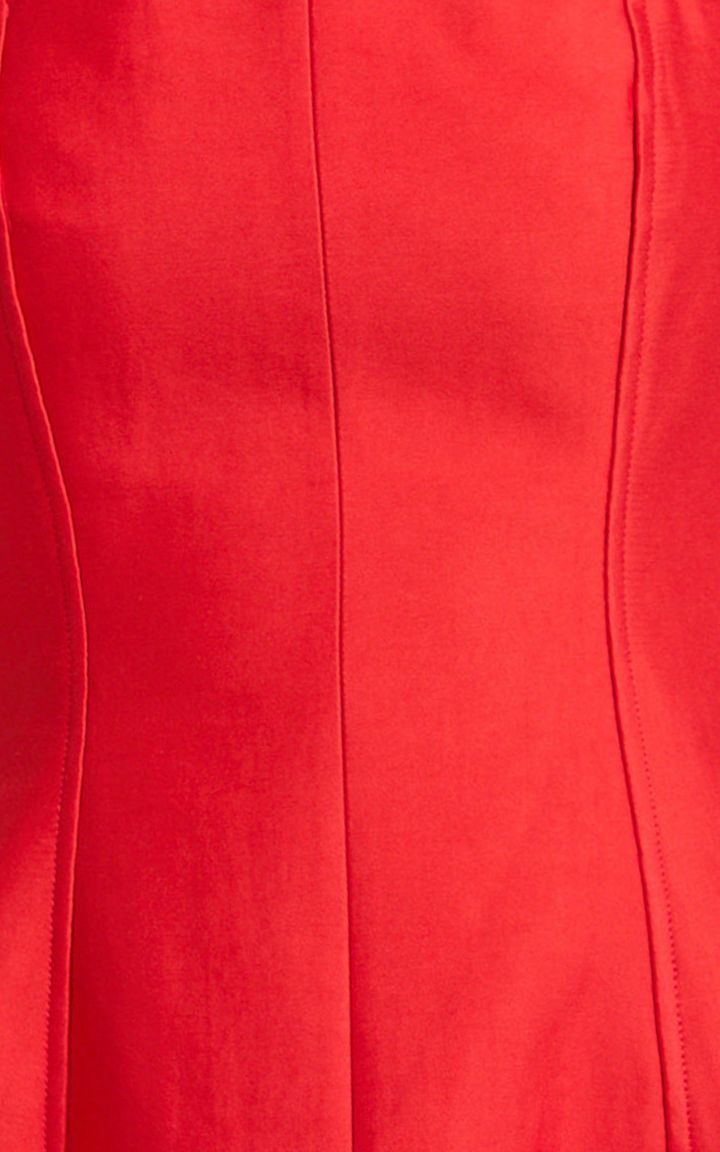 Lucie Mini Dress -  Halter Neck Tulip Dress in Red