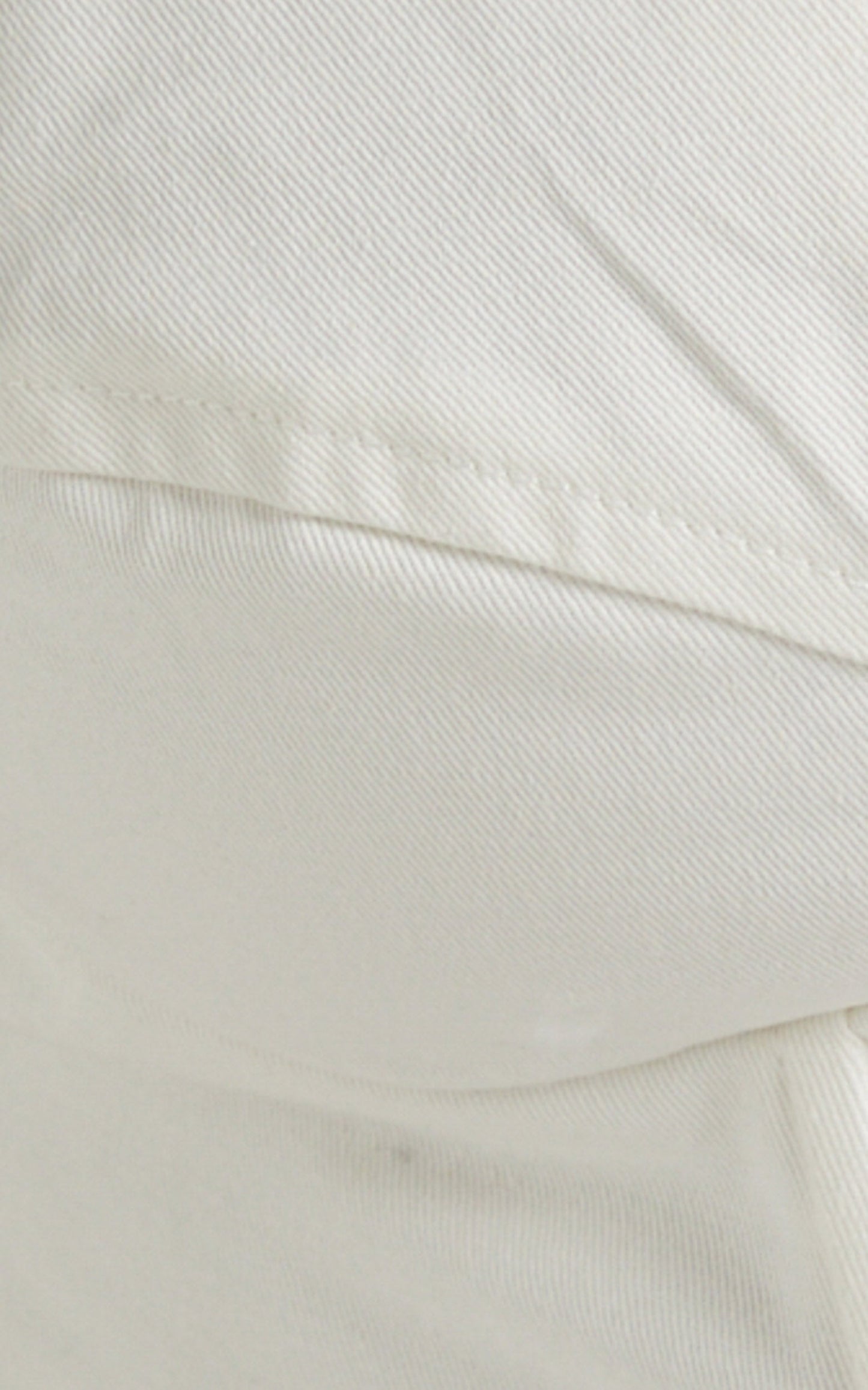 Ohganda V Neck Corset Top in White