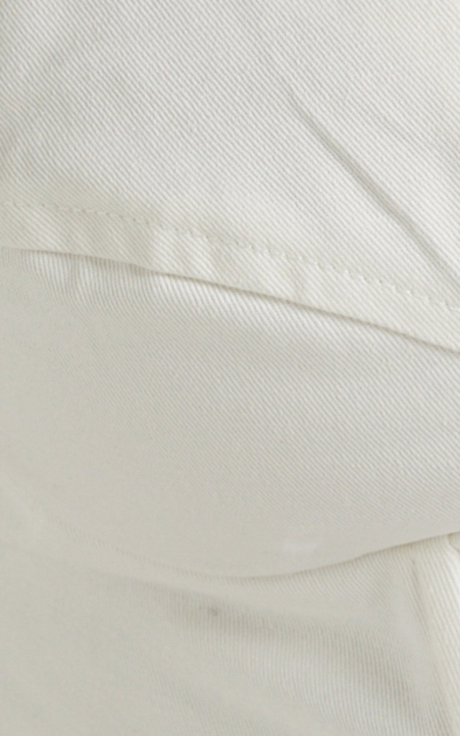 Ohganda V Neck Corset Top in White