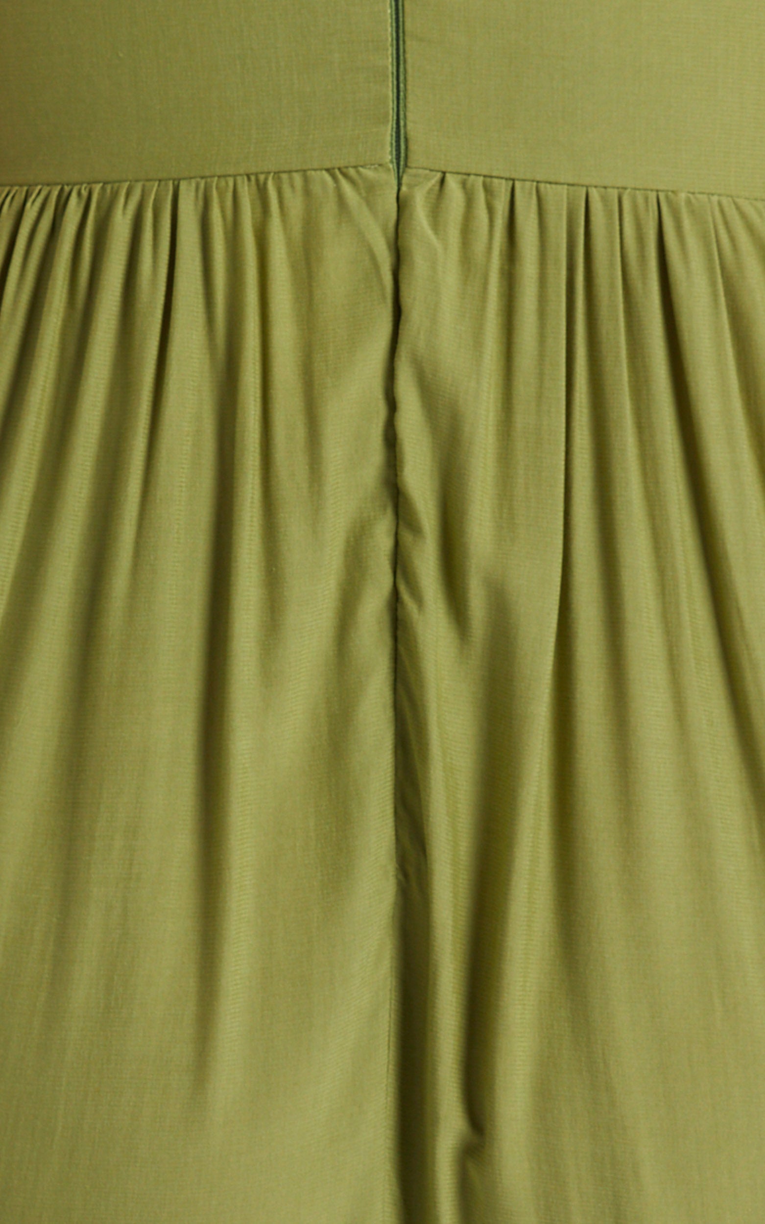 Carmelle Halter Cut Out Tiered Maxi Dress in Sage