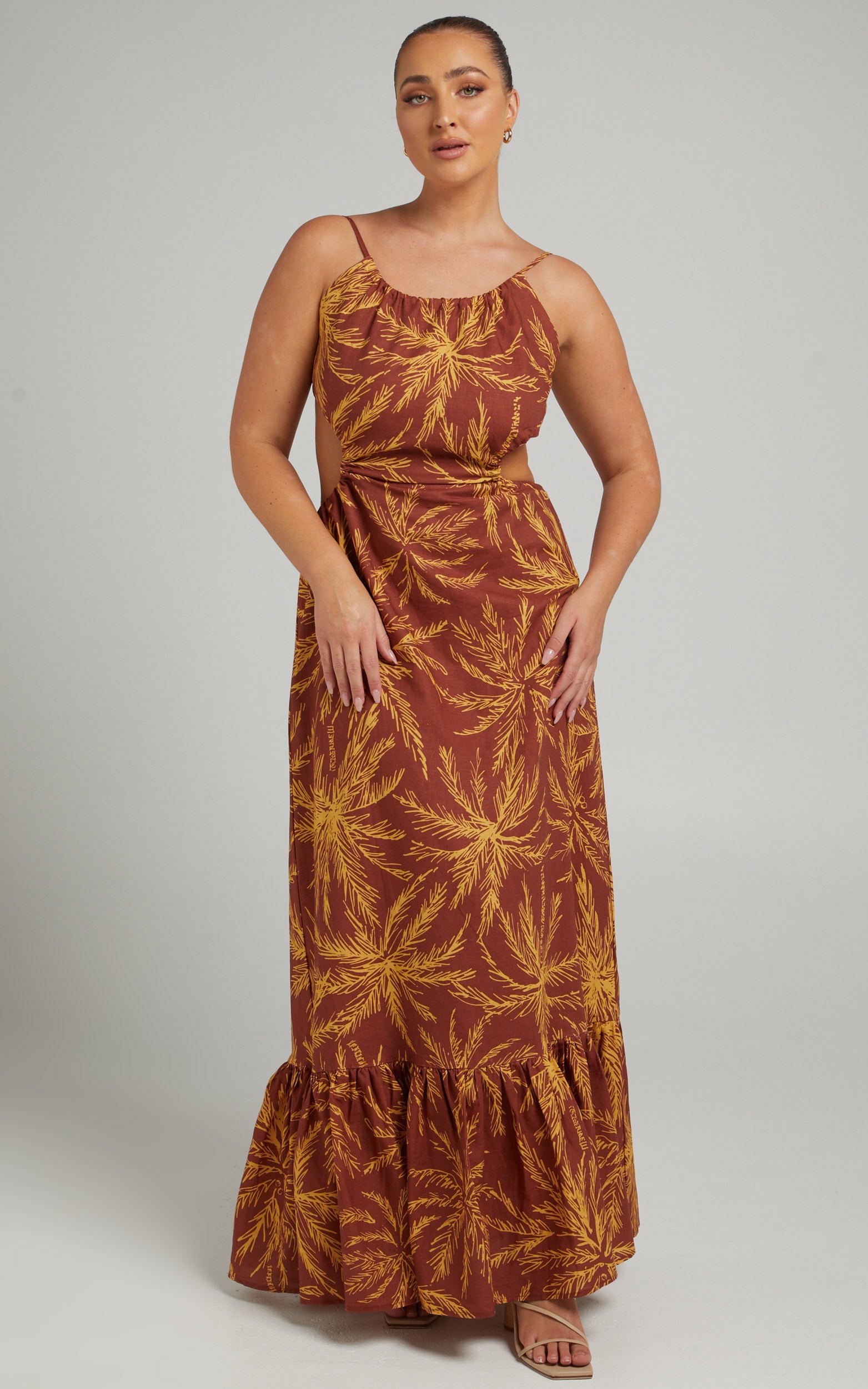 Charlie Holiday - Tuscany Maxi Dress in Isle Of Palms