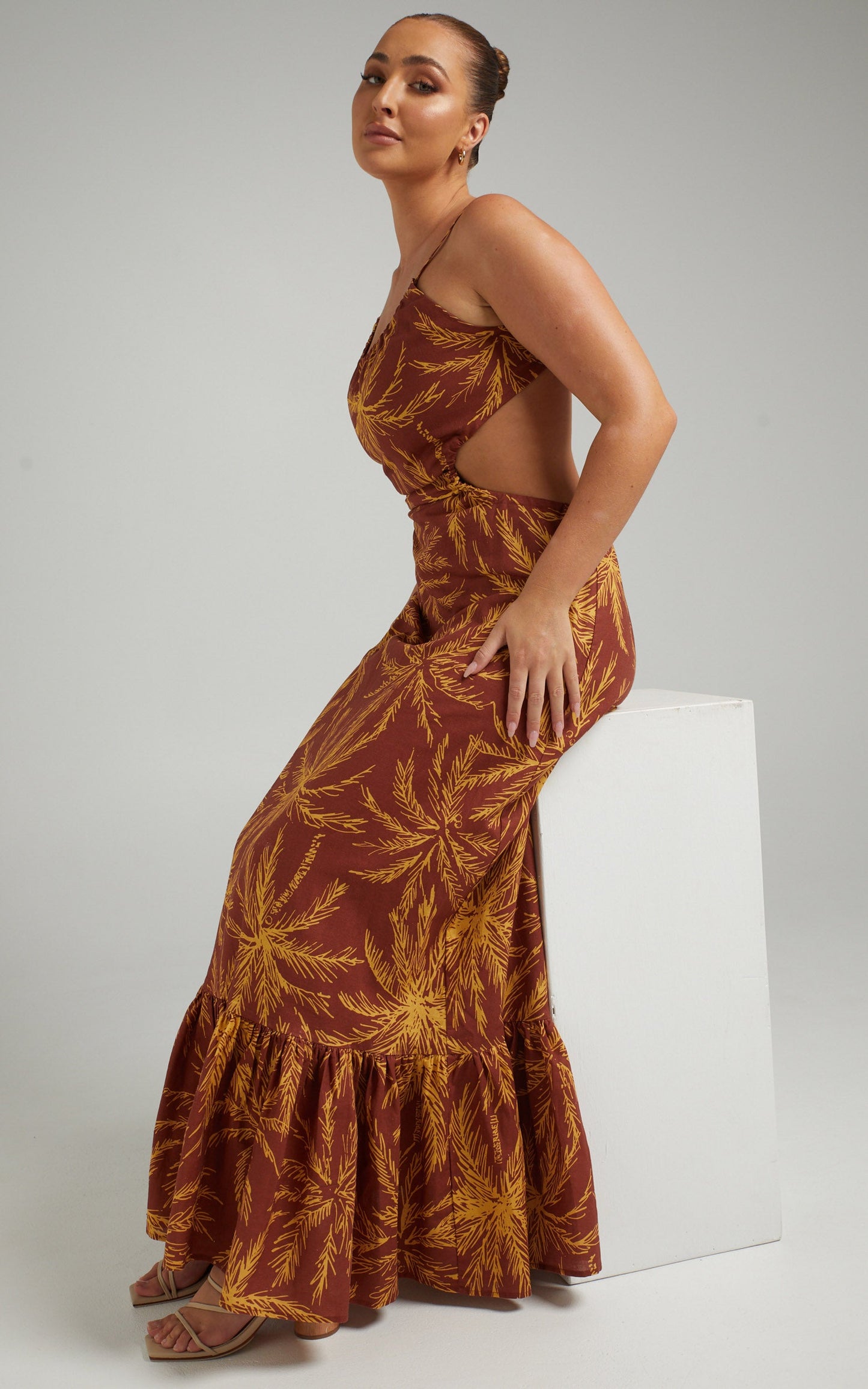 Charlie Holiday - Tuscany Maxi Dress in Isle Of Palms