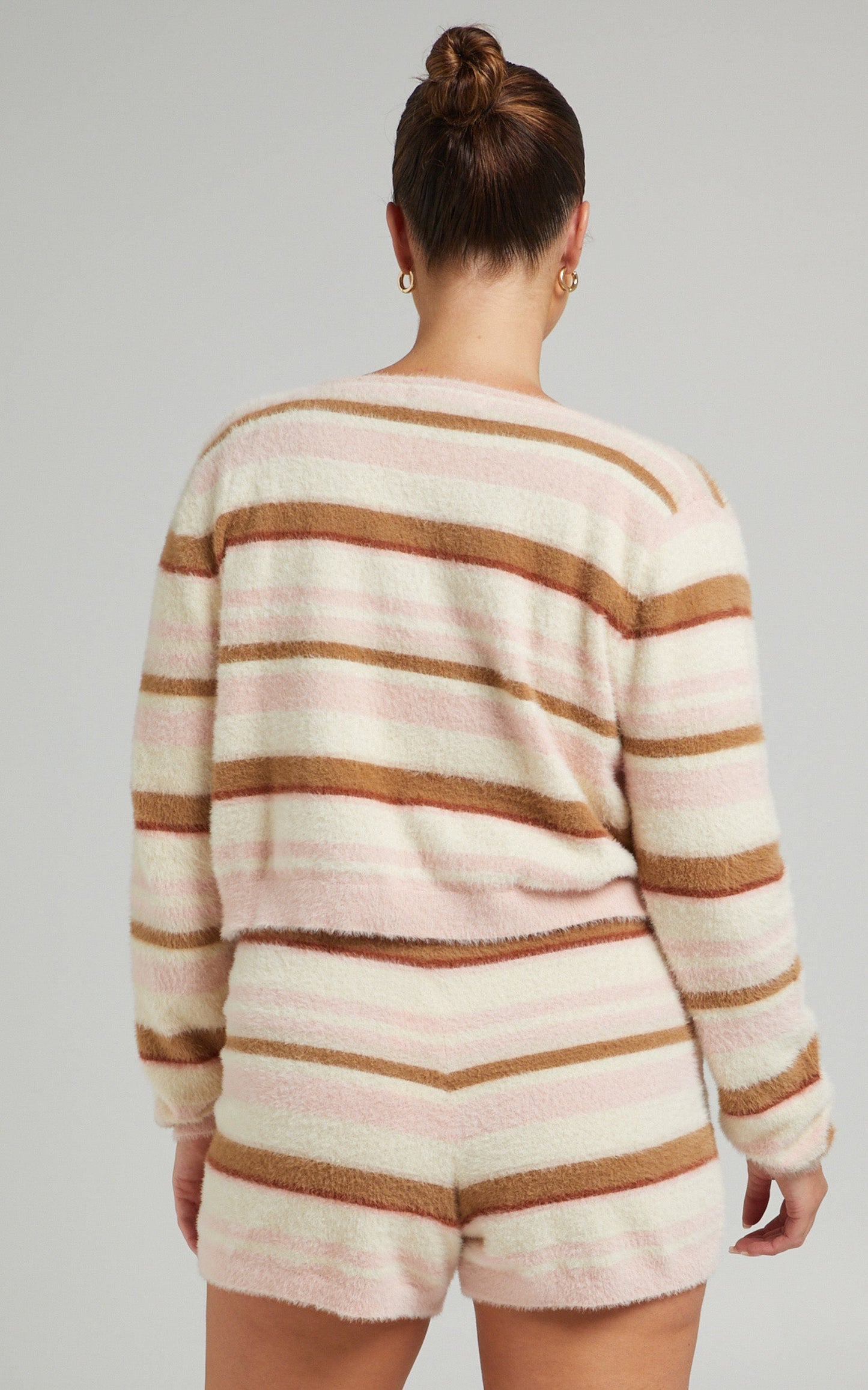 Charlie Holiday - marvin cardigan set in Stripe