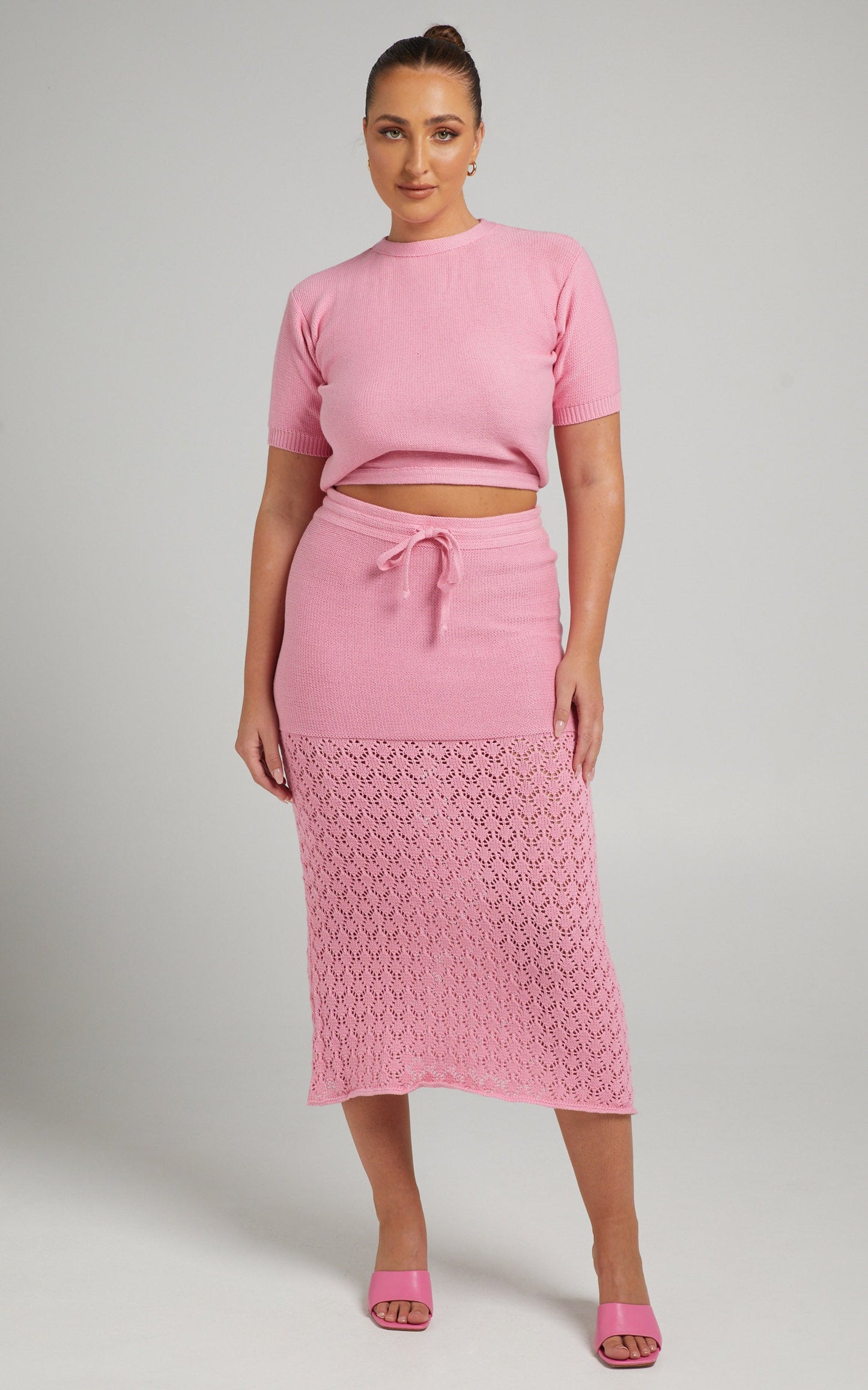 Rue Stiic - Elina Knit Top in Pink