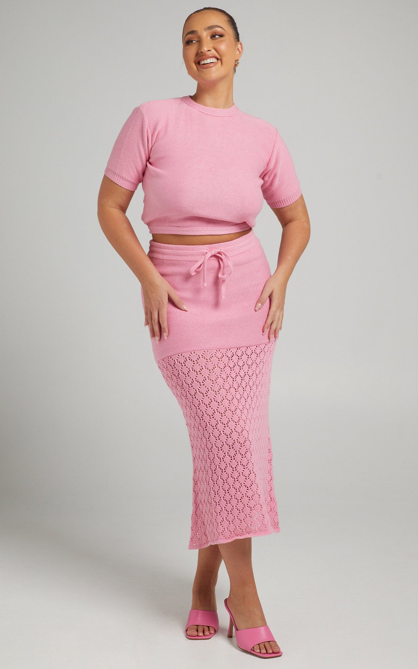 Rue Stiic - Elina Knit Top in Pink