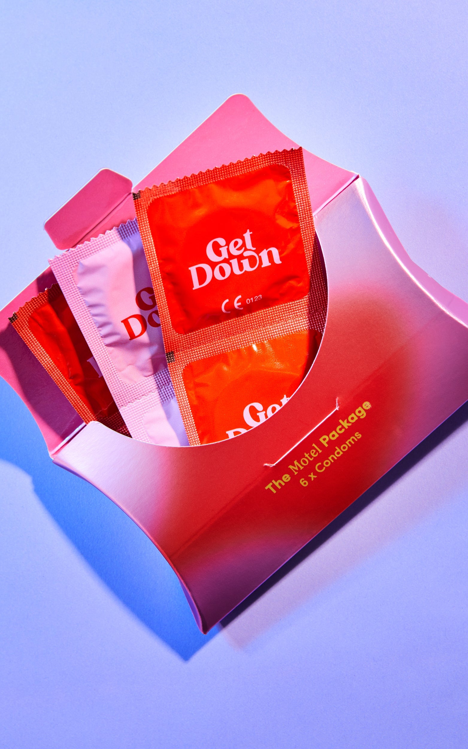 GET DOWN - THE MOTEL 6 PACK in Pink/Red
