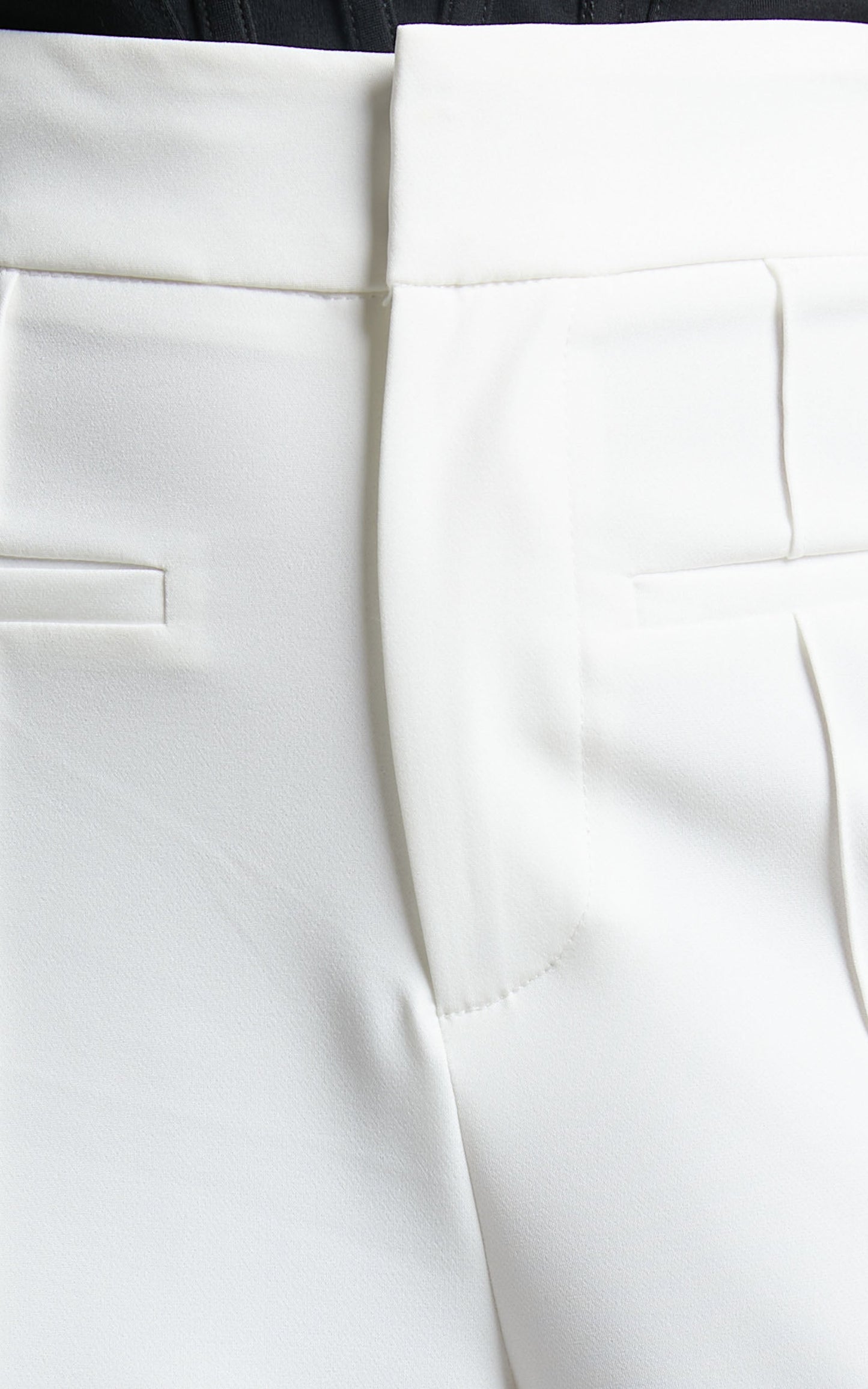Maida Pants - High Waisted Wide Leg Pants in White