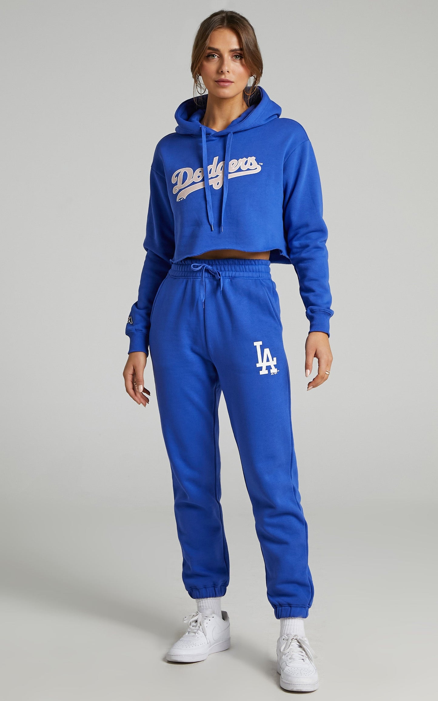 Majestic - Chop Woodmark LA Dodgers Hoody in Dazzling Blue