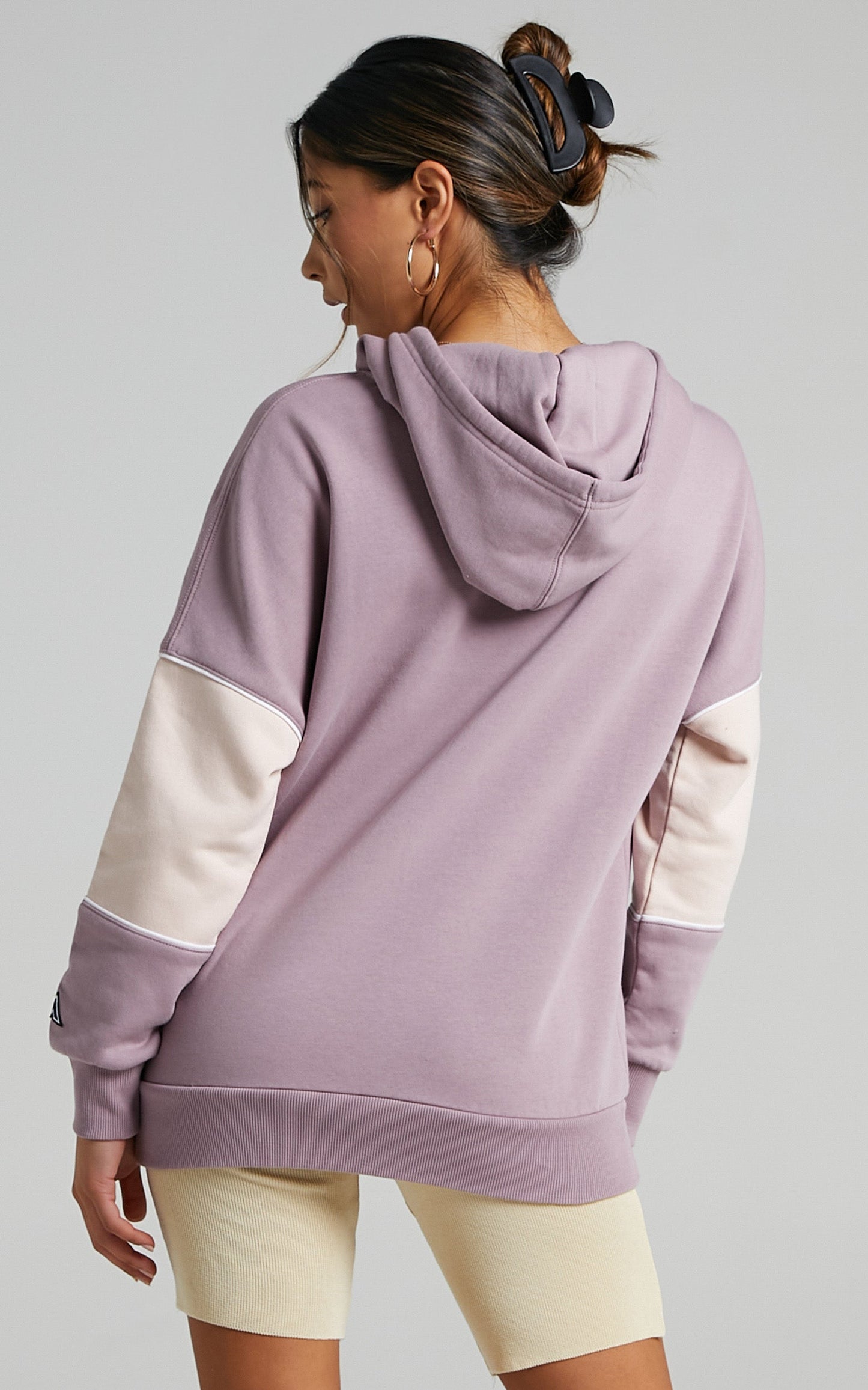 Majestic - Madi Cozy Hood Yankees in Plum