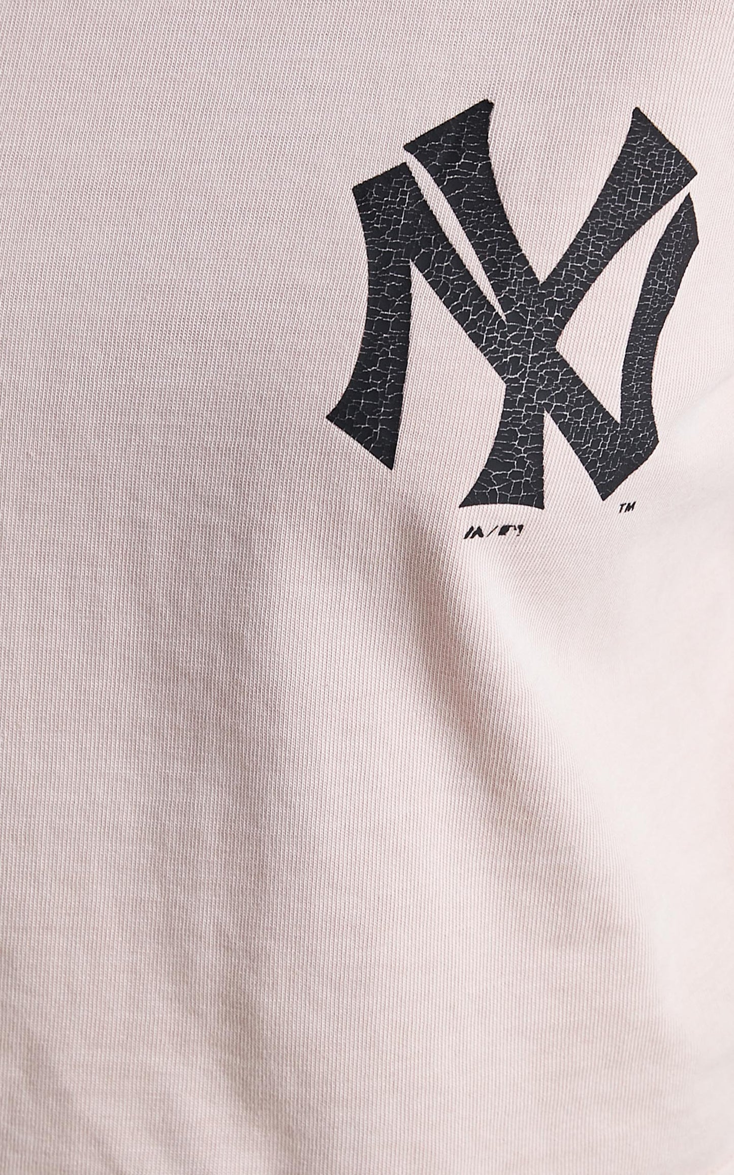 Majestic - Vintage Lara NY Yankees LS Tee in Pink Clay