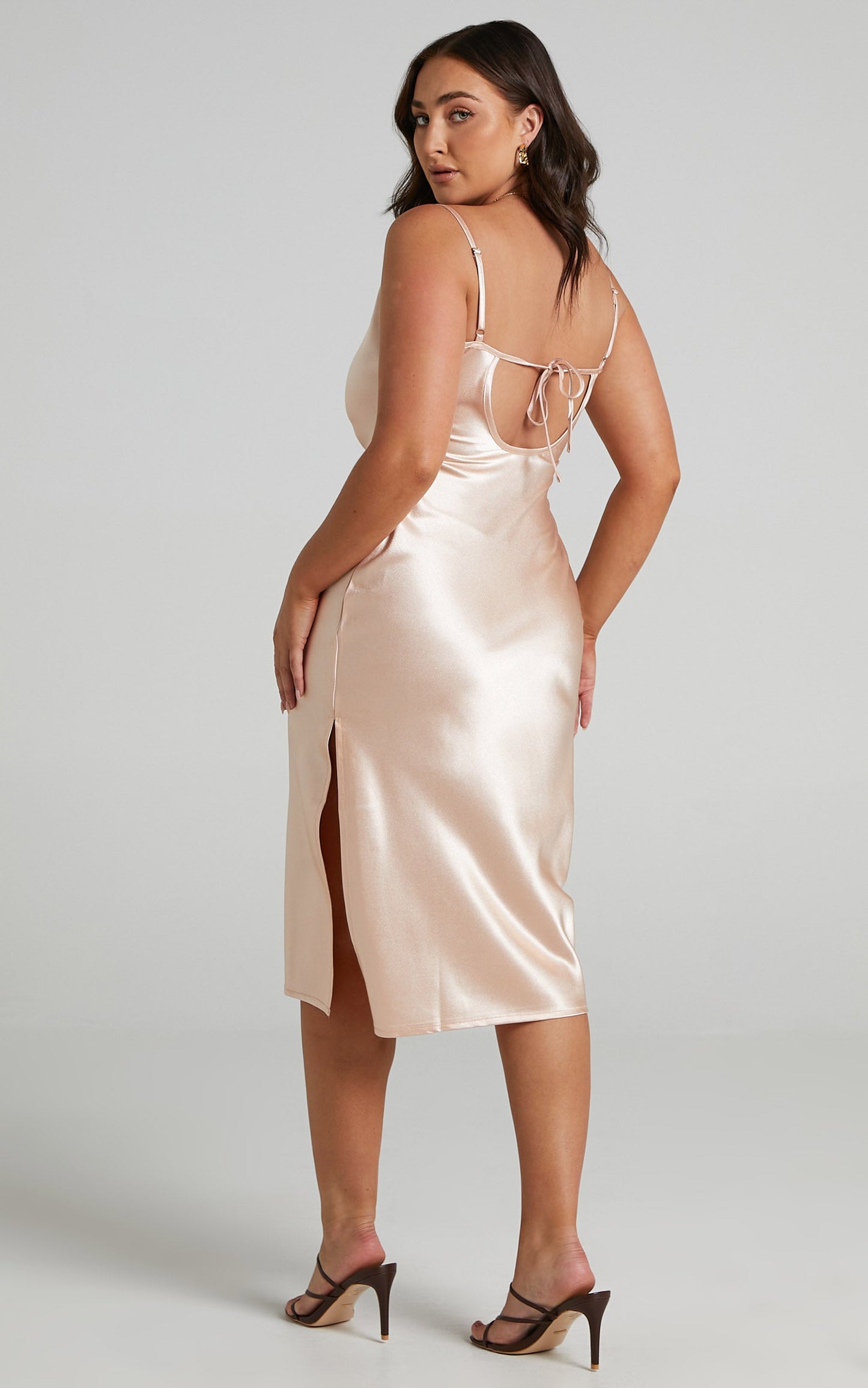 Maree Dress in Oyster
