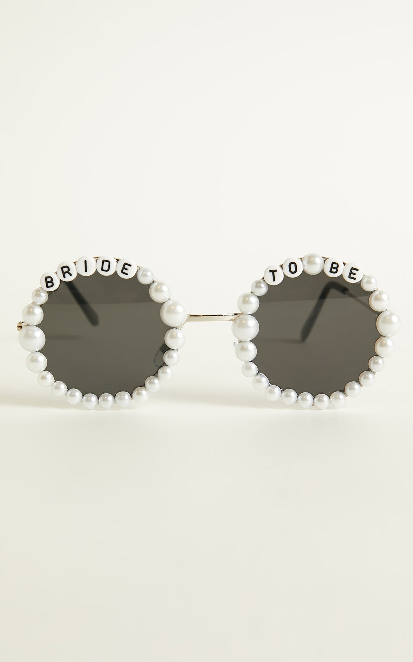 Marni Round Pearl Sunglasses in White Pearl