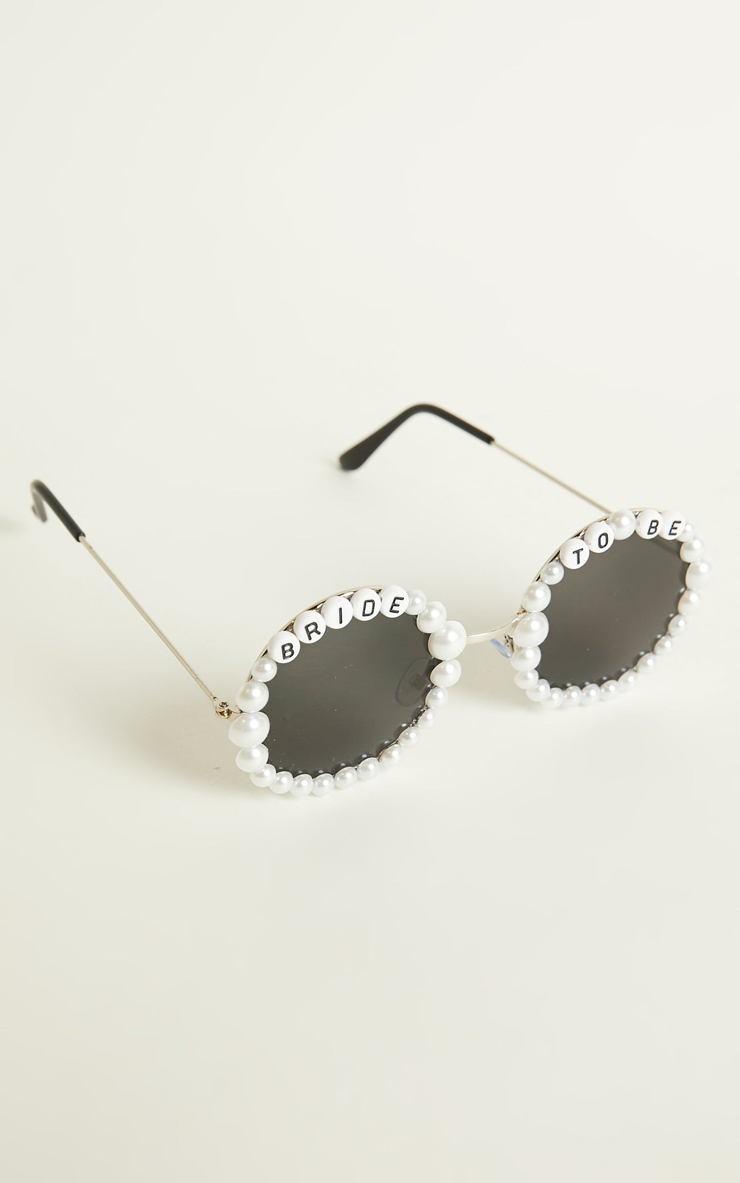 Marni Round Pearl Sunglasses in White Pearl