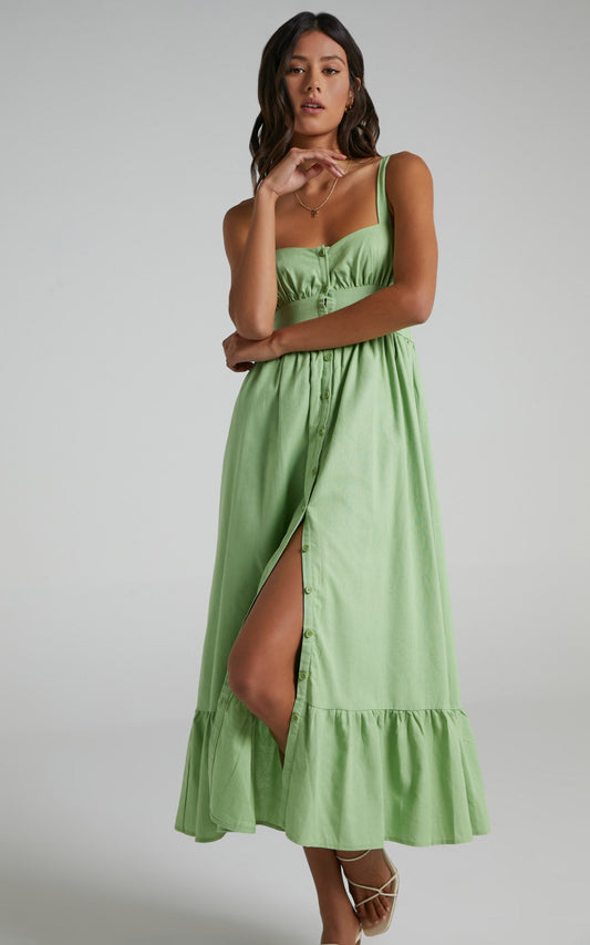 Marvina Dress in Green