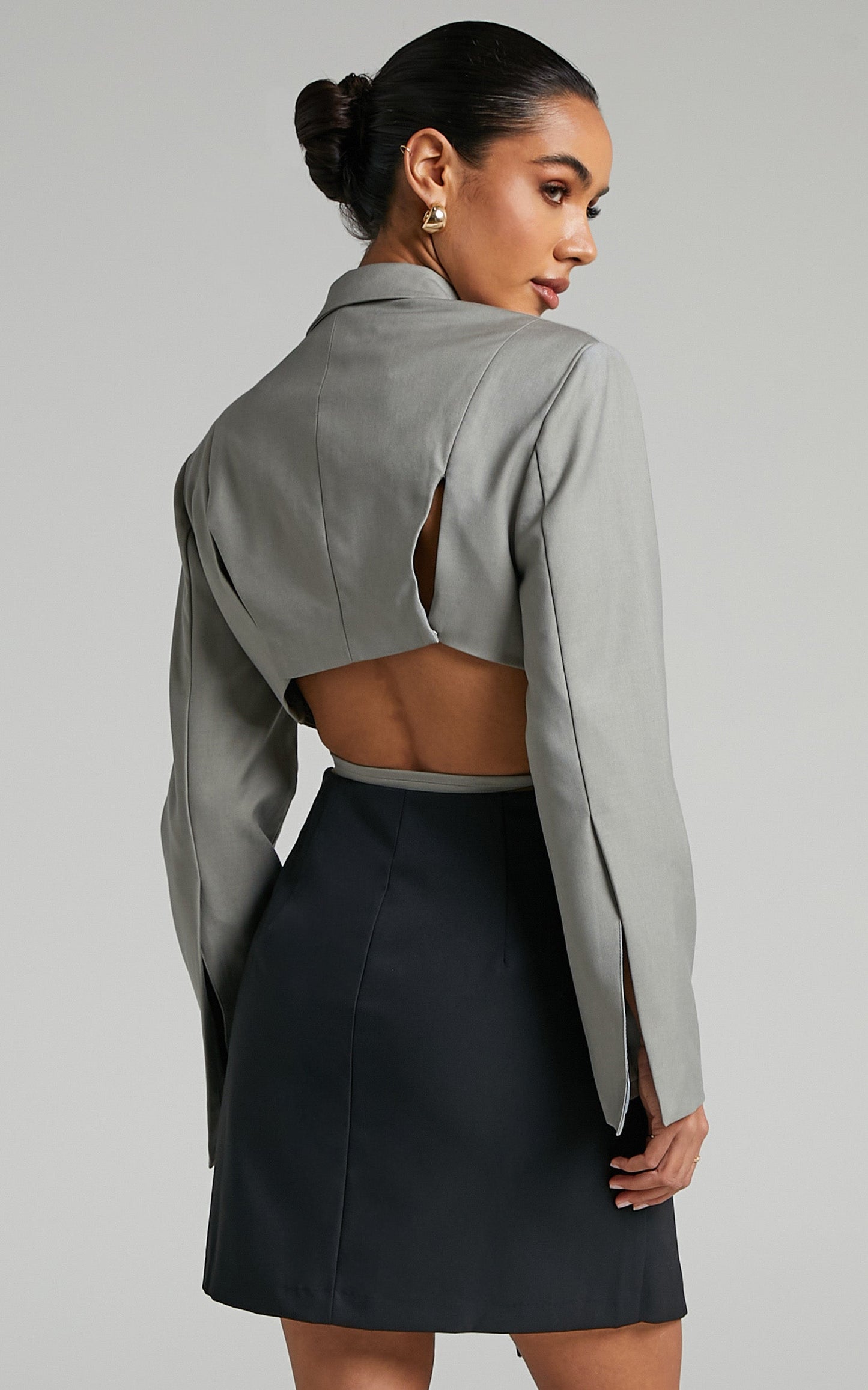 Meliza Mini Skirt in Black