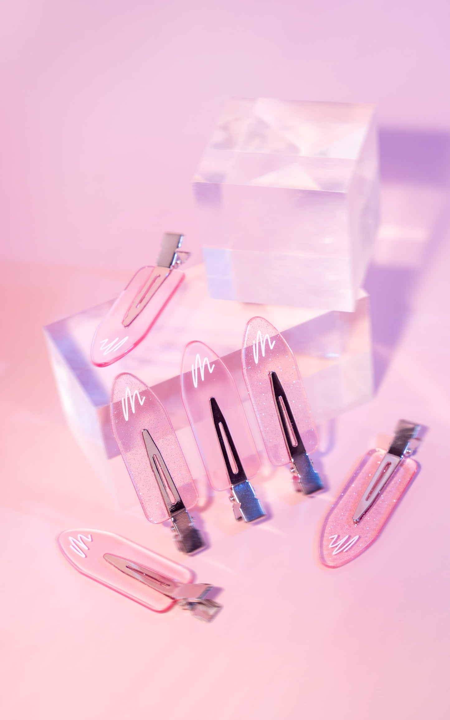 Mermade Hair - No Crease Clips in Pink