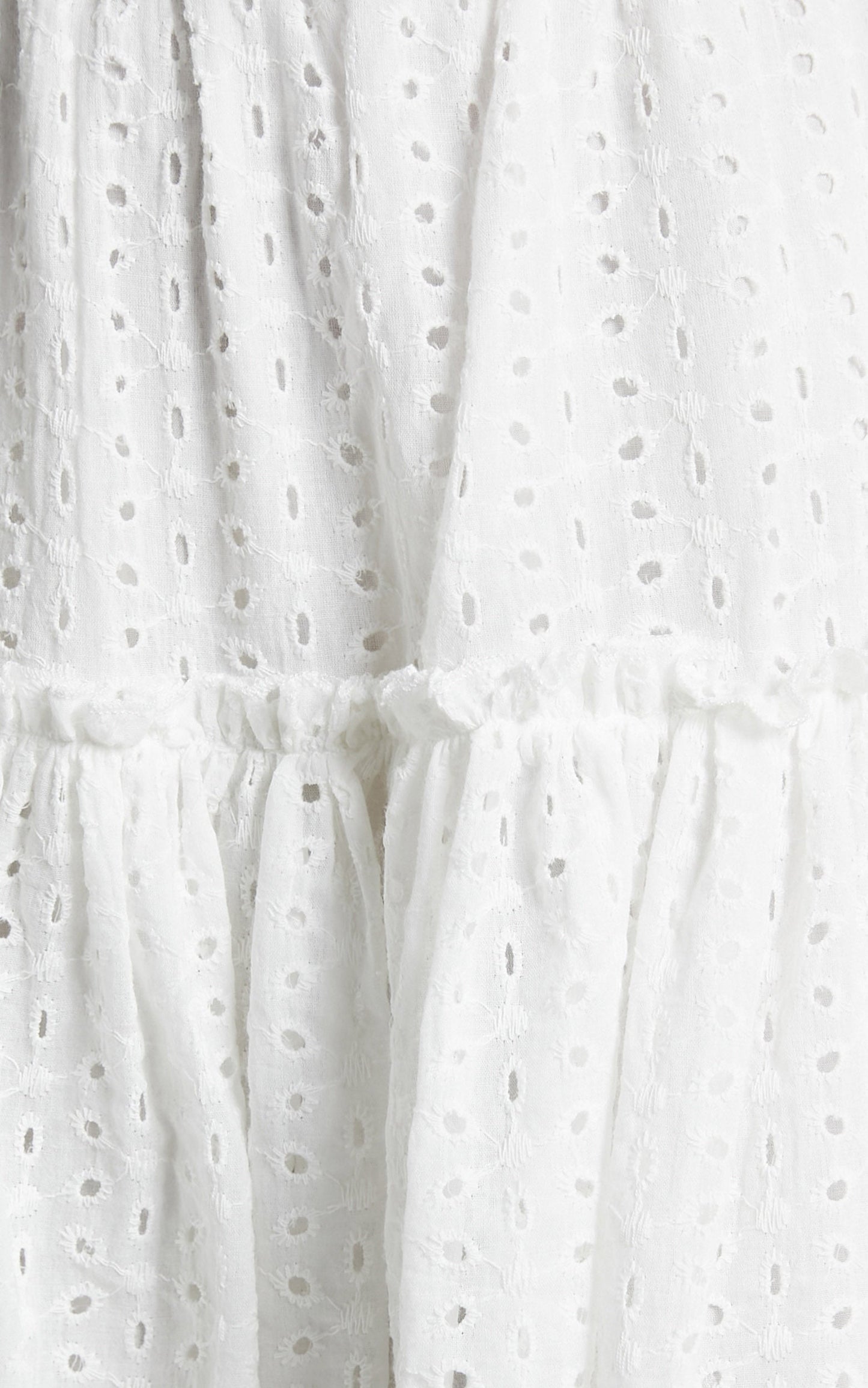 Mikayla Broderie Two Piece Set in White