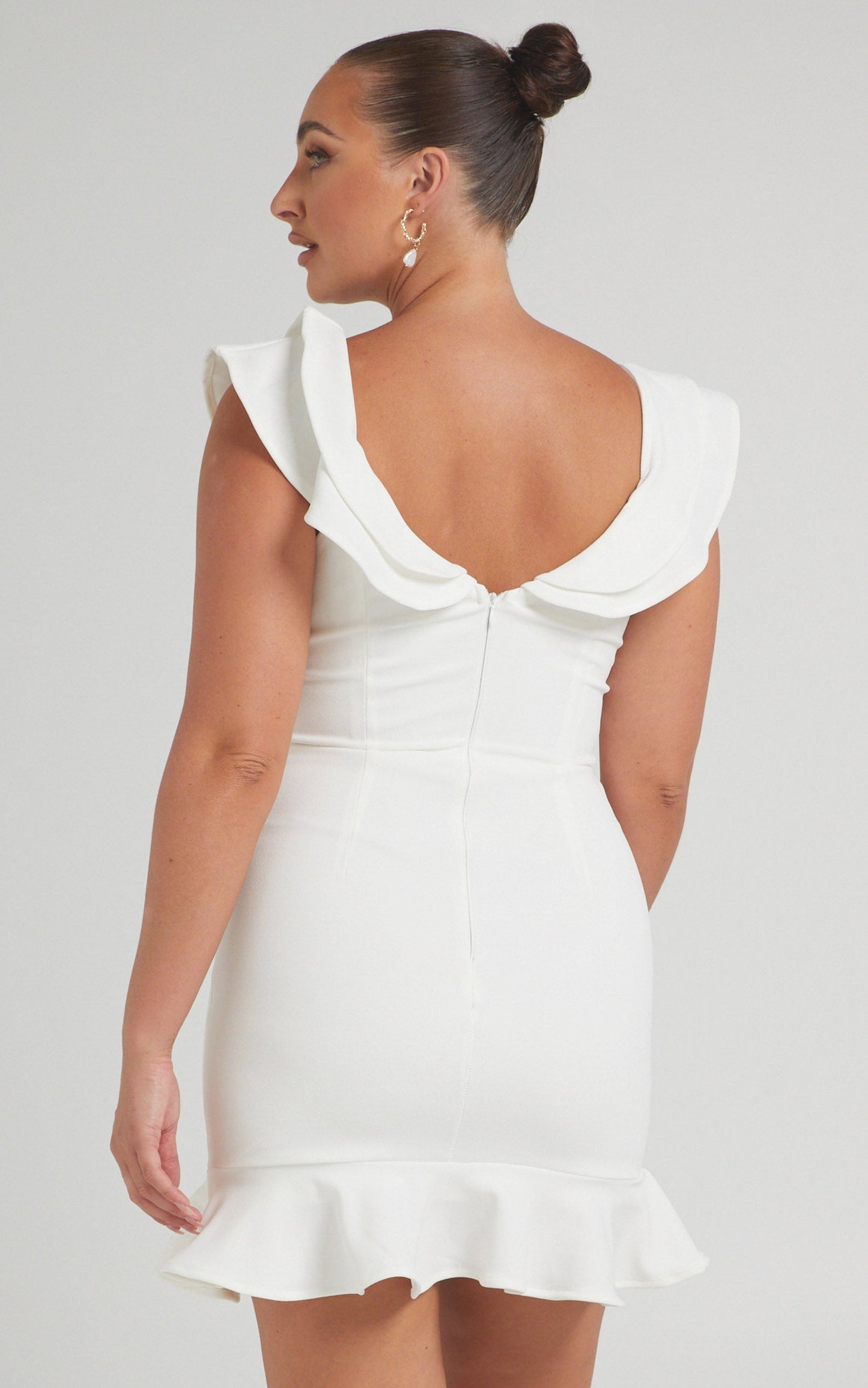 Alessandra Dress in White