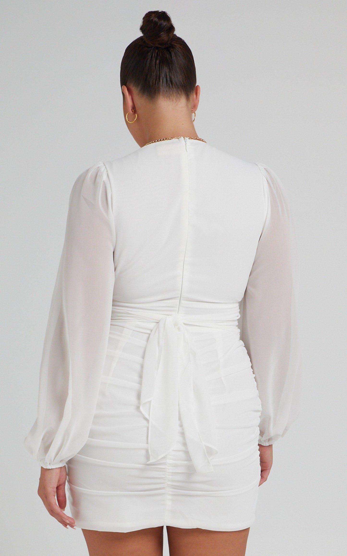 Party Just For Fun Dress in White