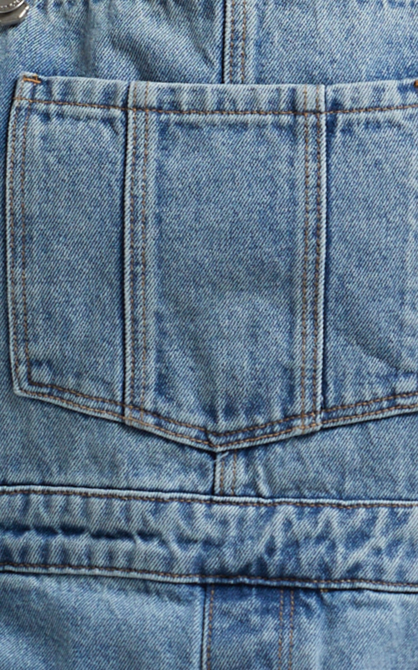 Rollas - ORIGINAL SHORT OVERALL in SYLVIE BLUE