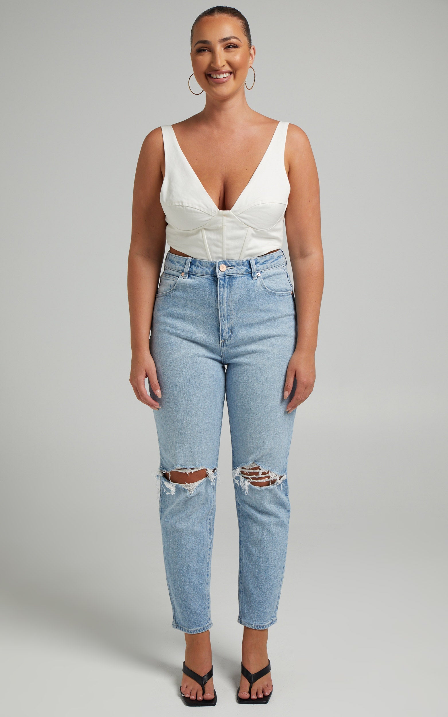 Abrand - A '94 High Slim Jean in Gina Rip