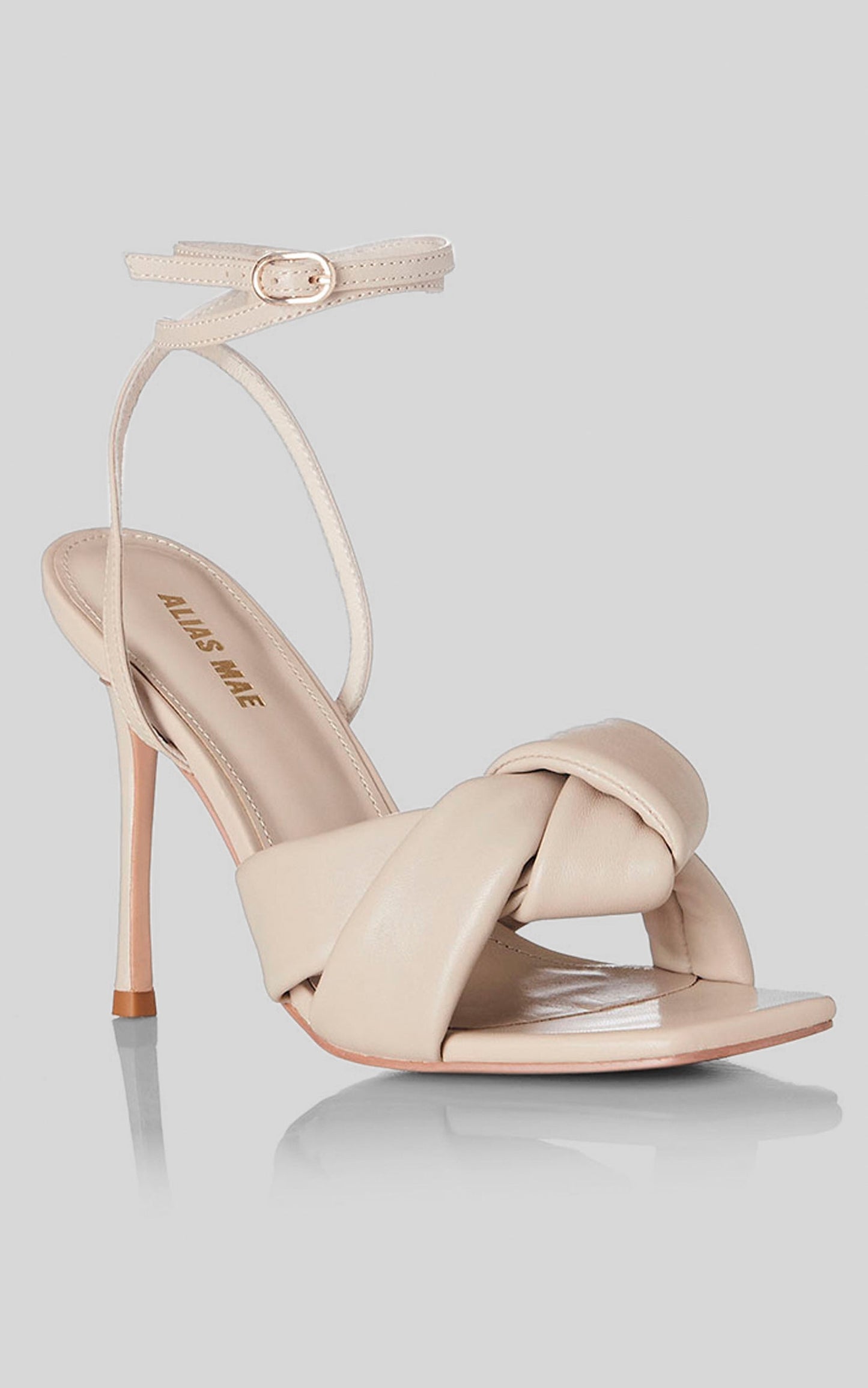 Alias Mae - Milla Heels in Cream Leather