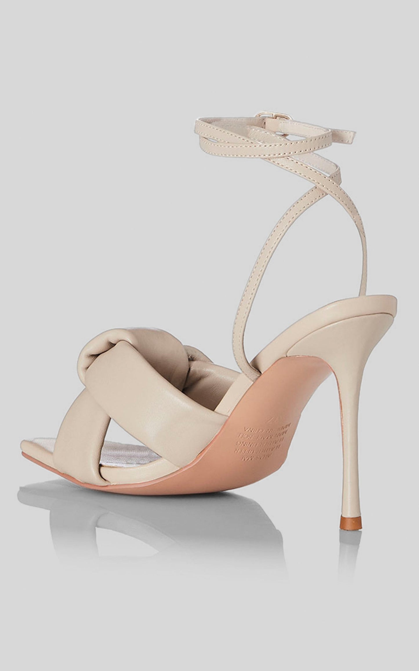 Alias Mae - Milla Heels in Cream Leather