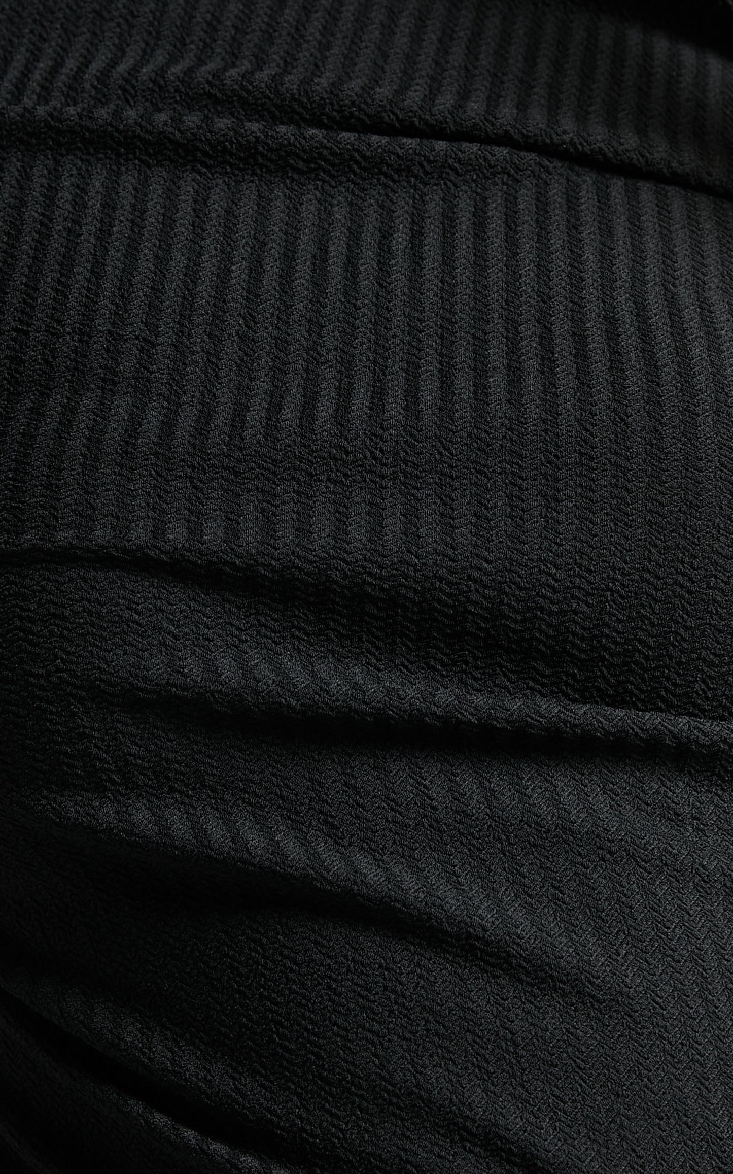 Miller Top - Long Sleeve Asymmetric Neck Top in Black