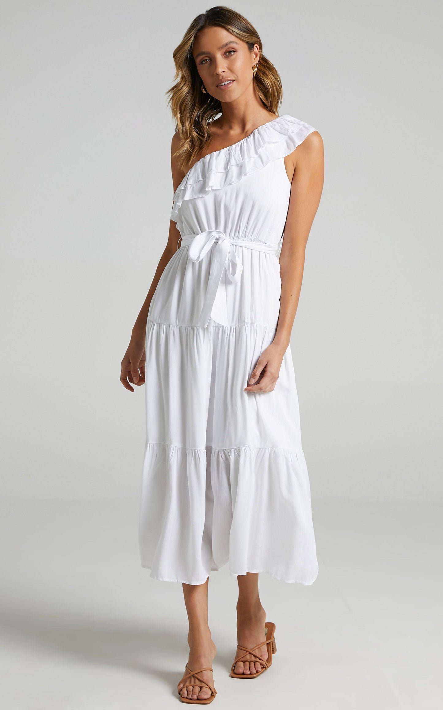 Mimosa Dress in White