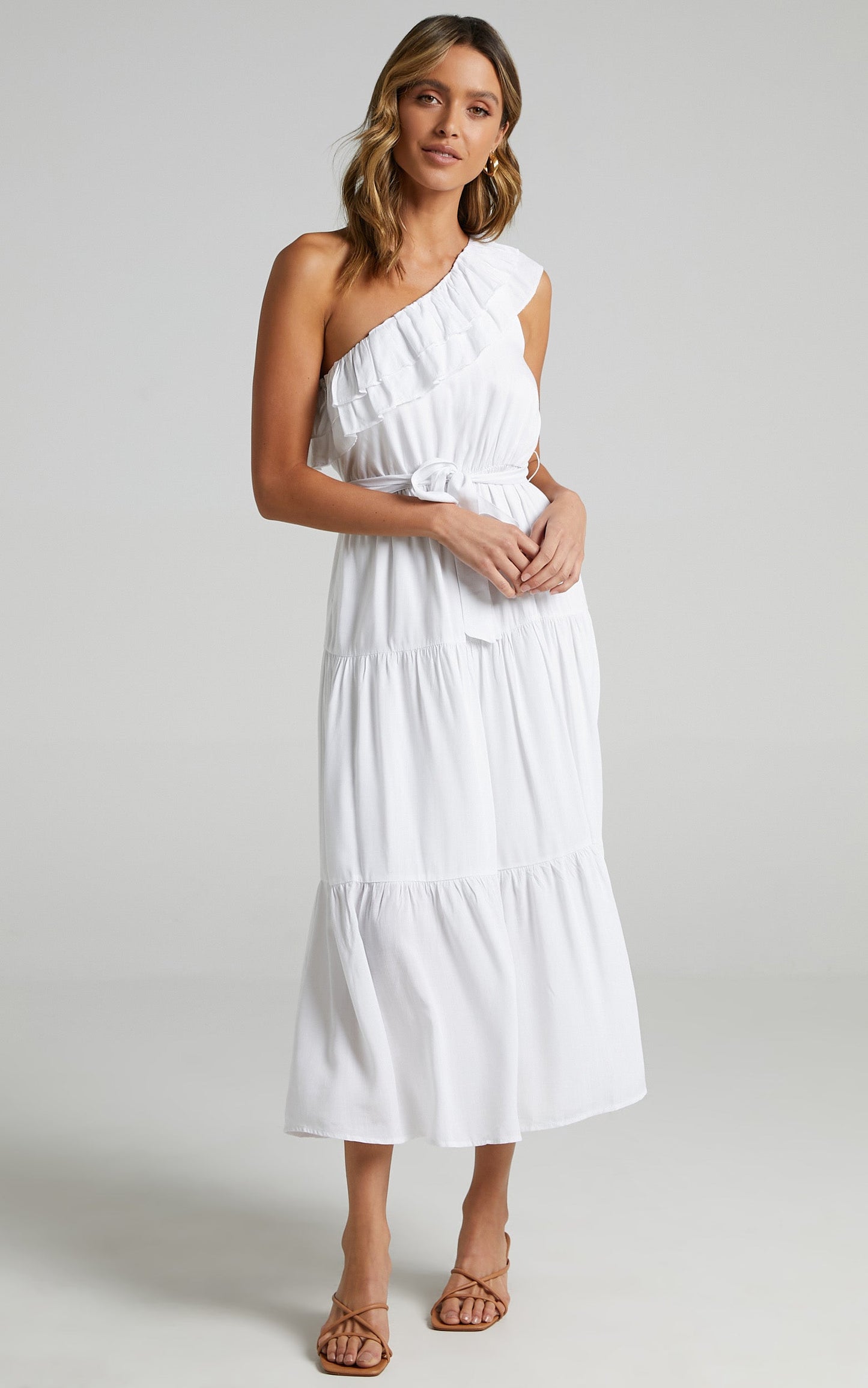 Mimosa Dress in White