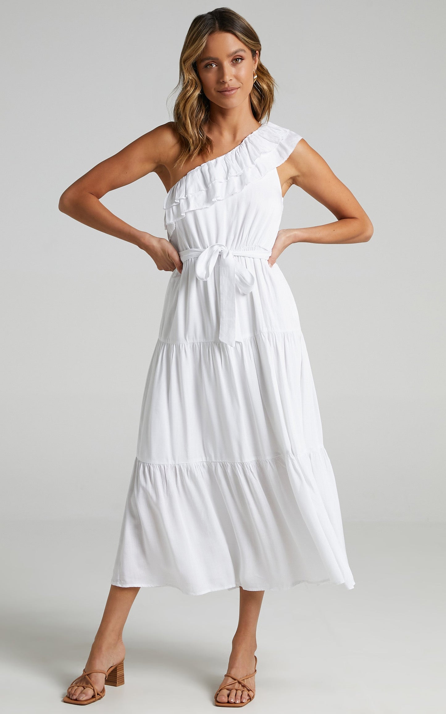 Mimosa Dress in White